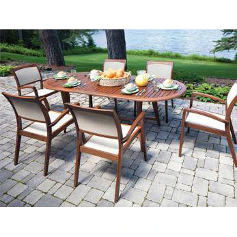 Topaz 7 Piece Sling Dining Group