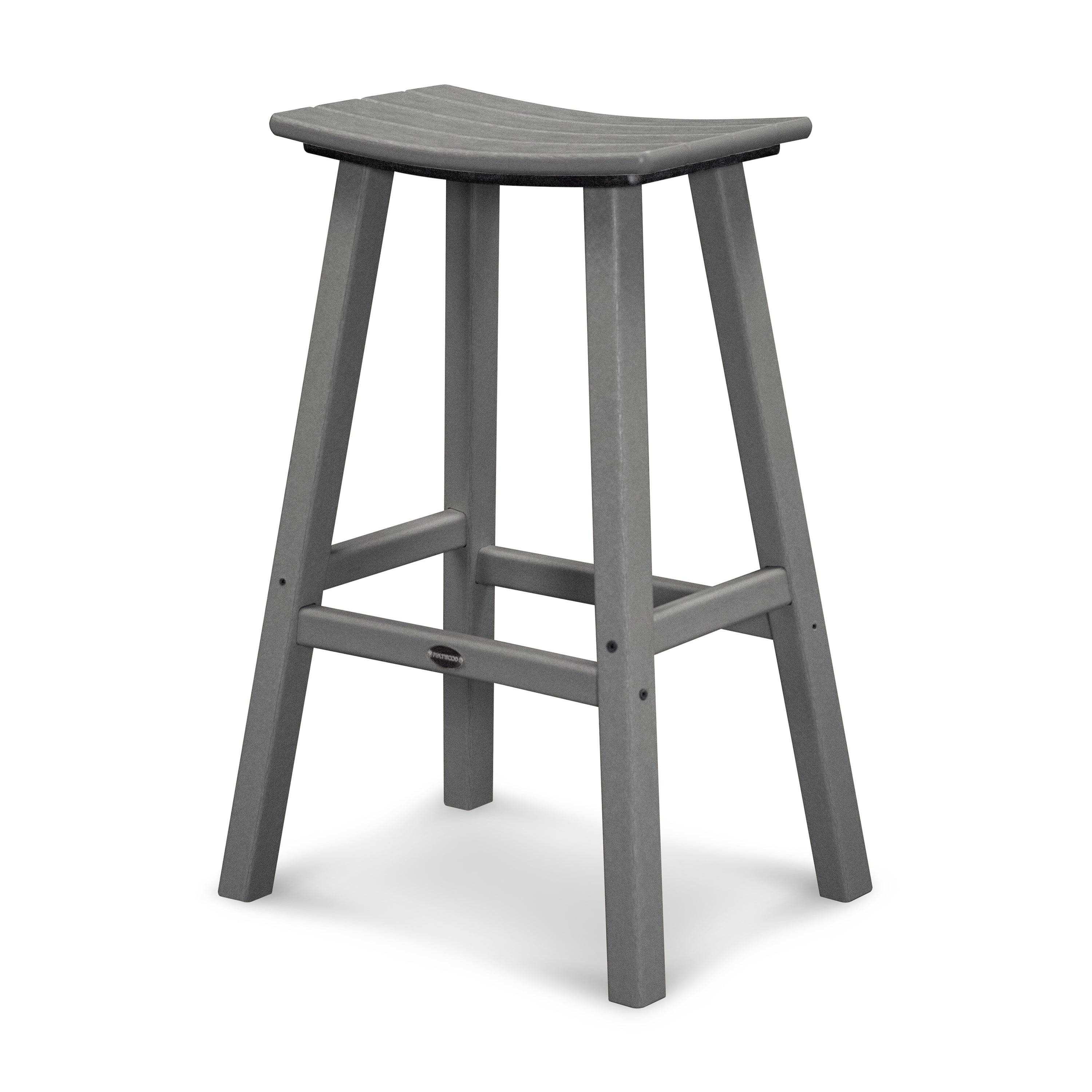 Traditional Saddle Barstool - Image 3