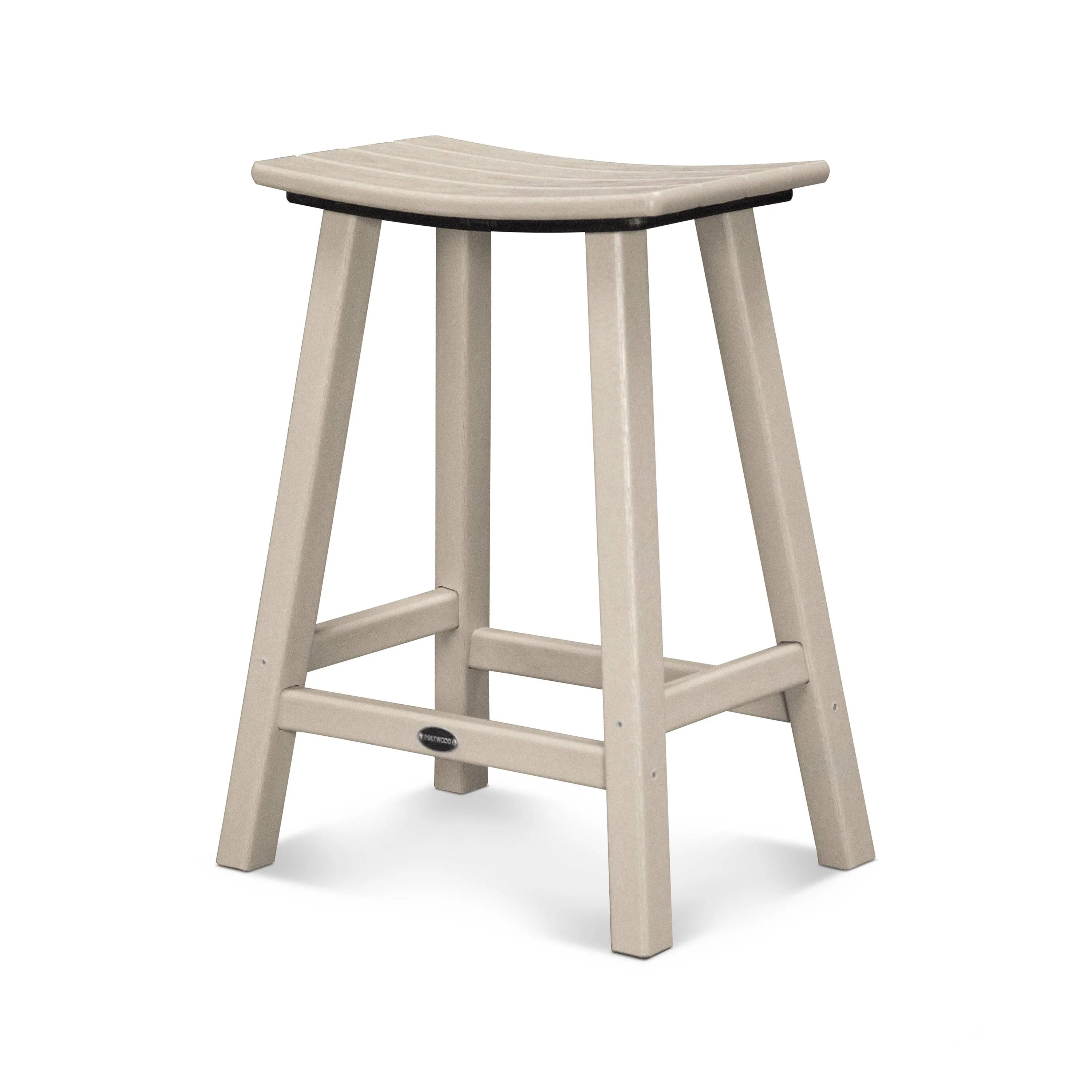 Traditional Saddle Counter Height Stool - Image 8