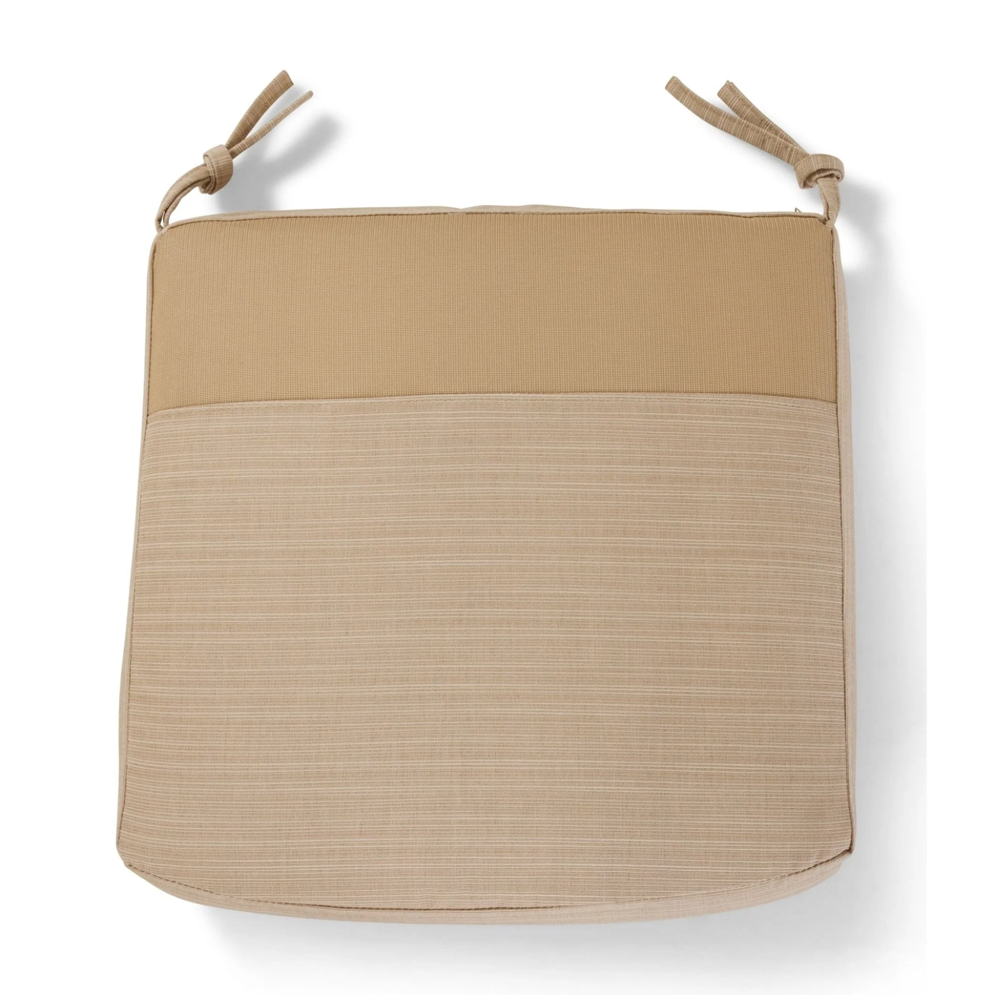 Turin Dupione Sand Rain 3" Seat Pad - Image 3