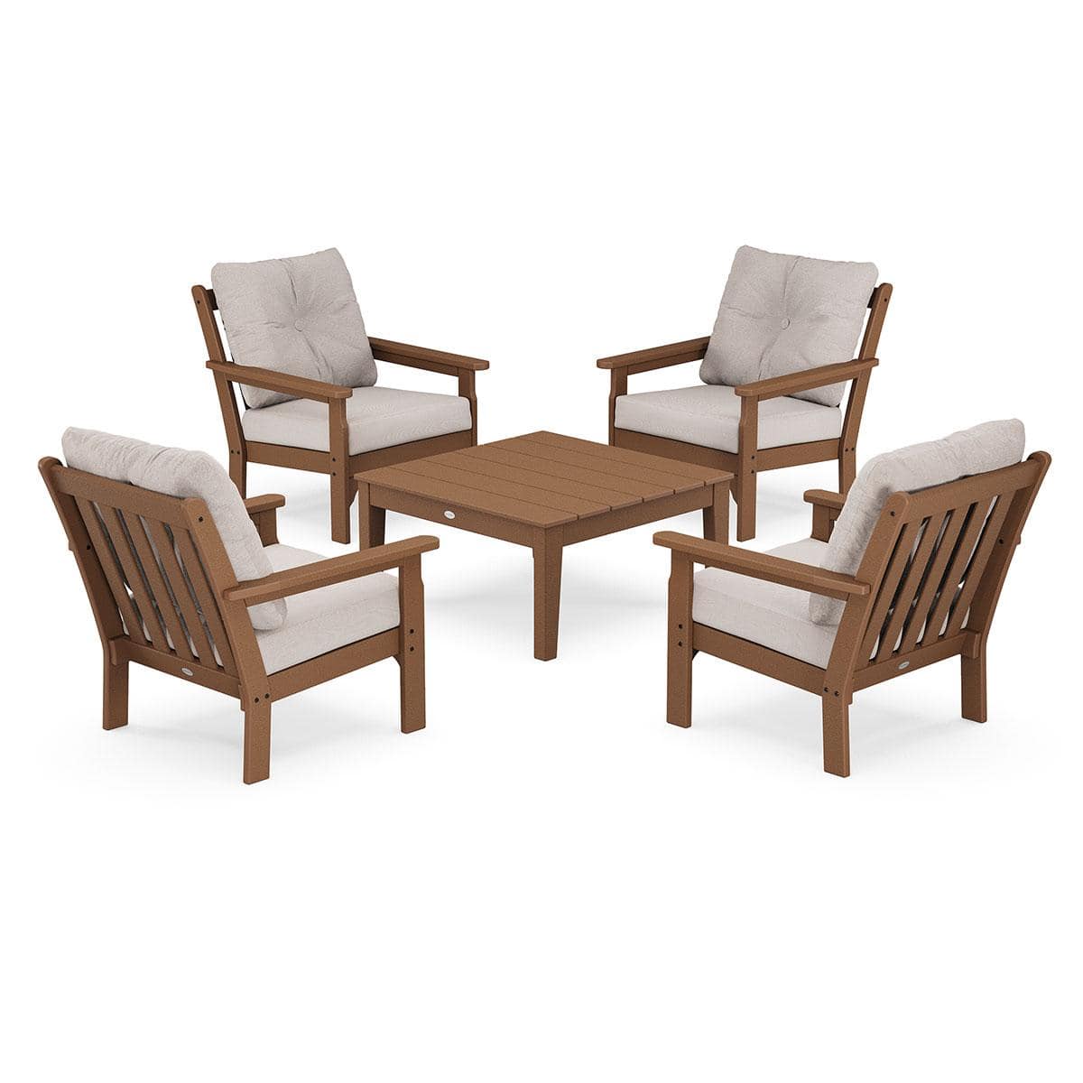 Vineyard 5 Piece Conversation Set - Image 4
