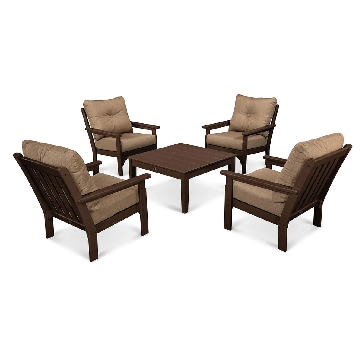 Vineyard 5 Piece Conversation Set - Image 6