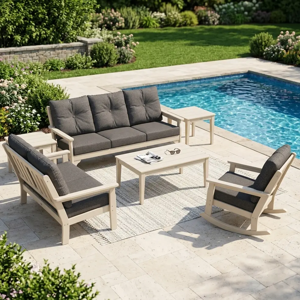 Vineyard 6 Piece Deep Seating Set