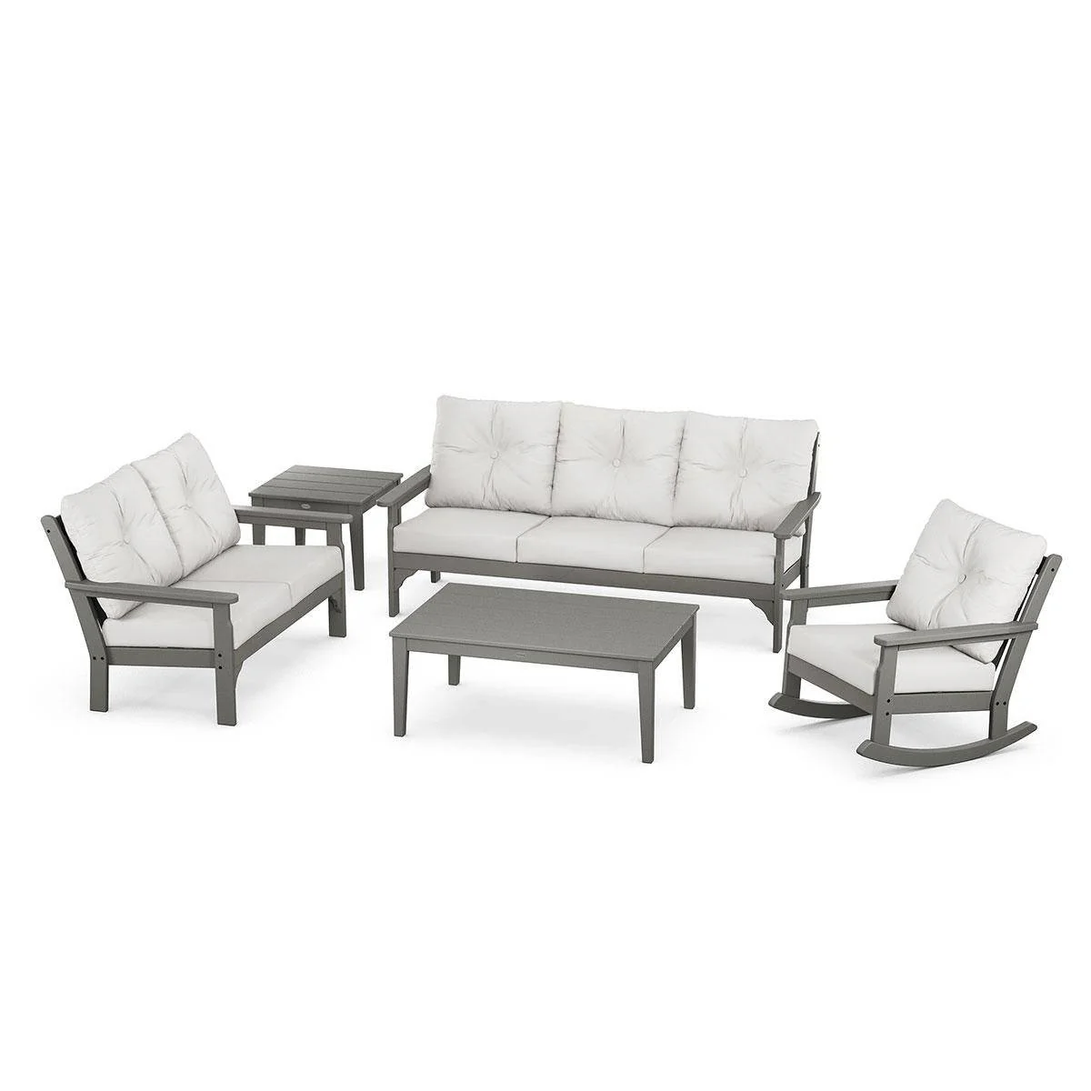 Vineyard 6 Piece Deep Seating Set - Image 3