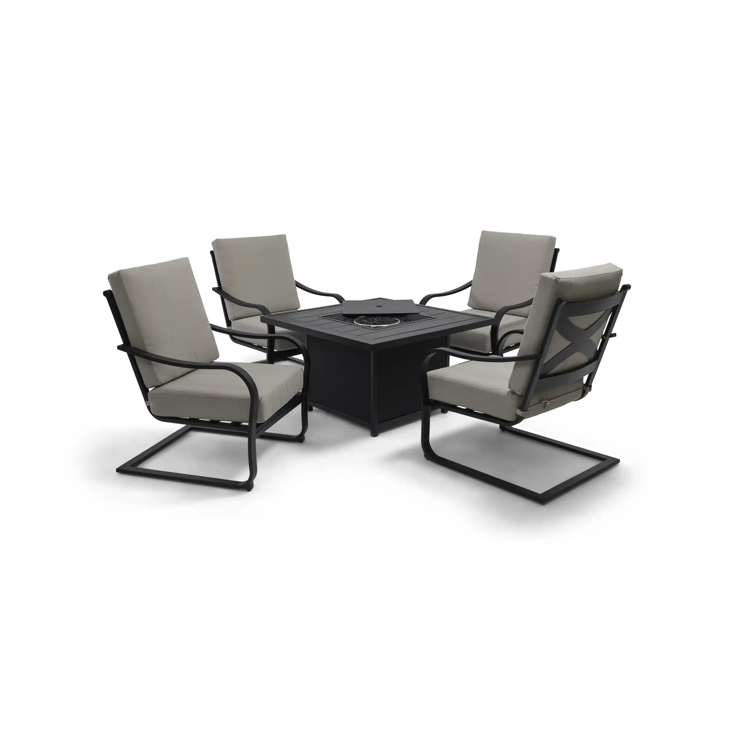Wade 5 Piece Firepit Chat Group - Image 2
