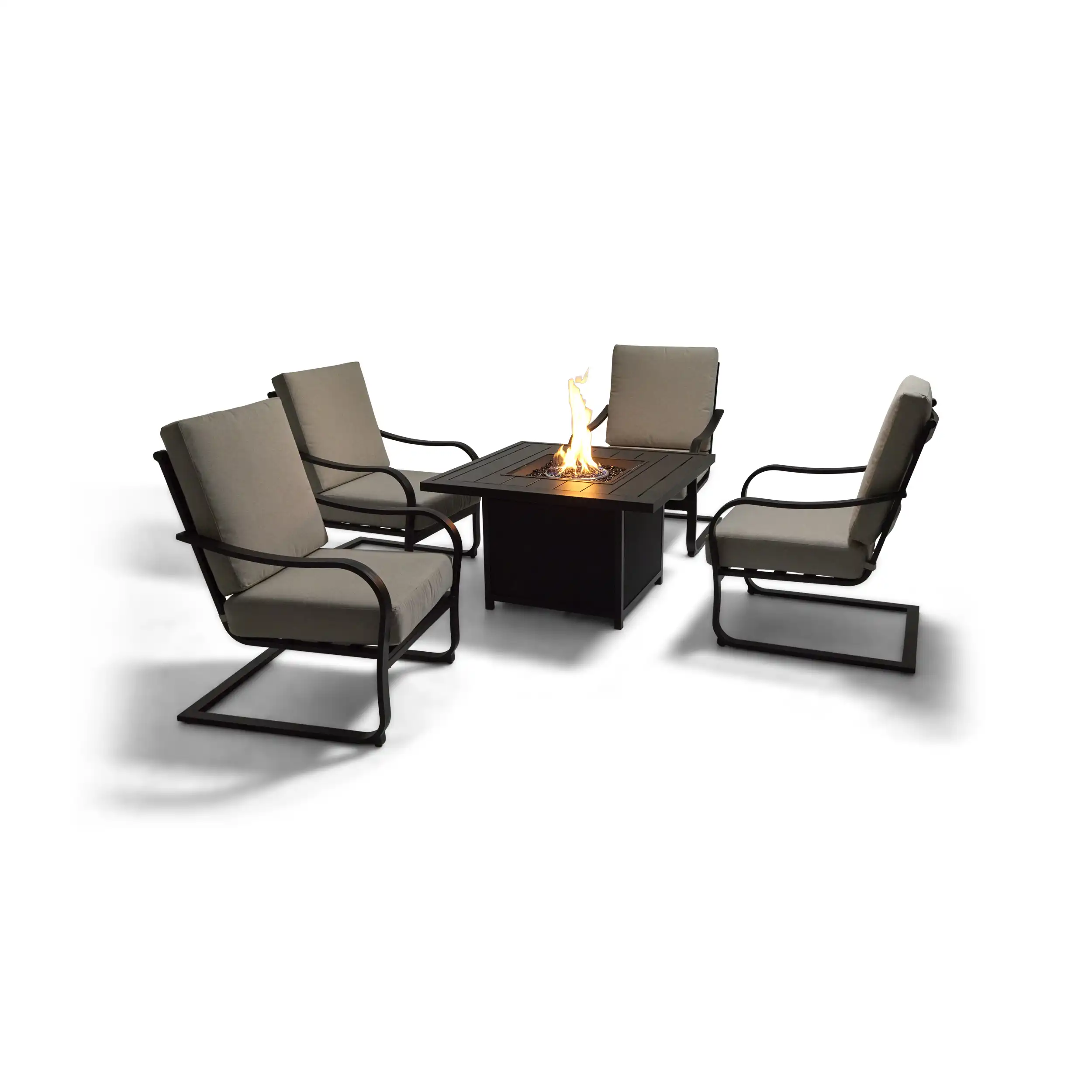 Wade 5 Piece Firepit Chat Group - Image 7
