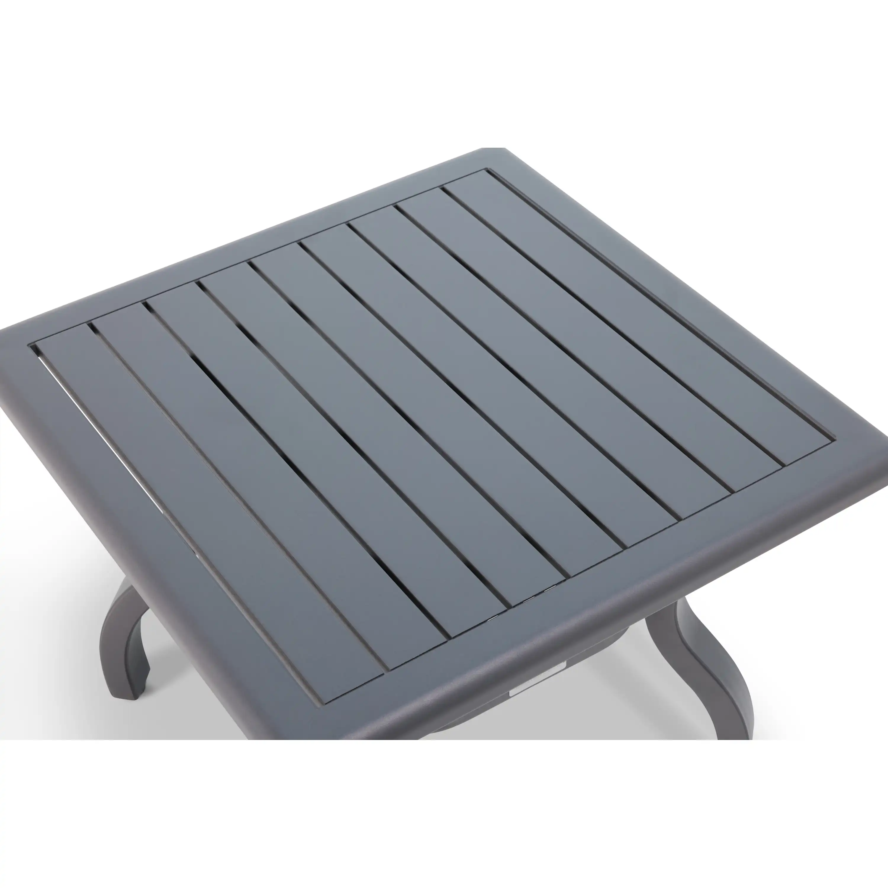 23" Graphite Square Side Table - Image 7