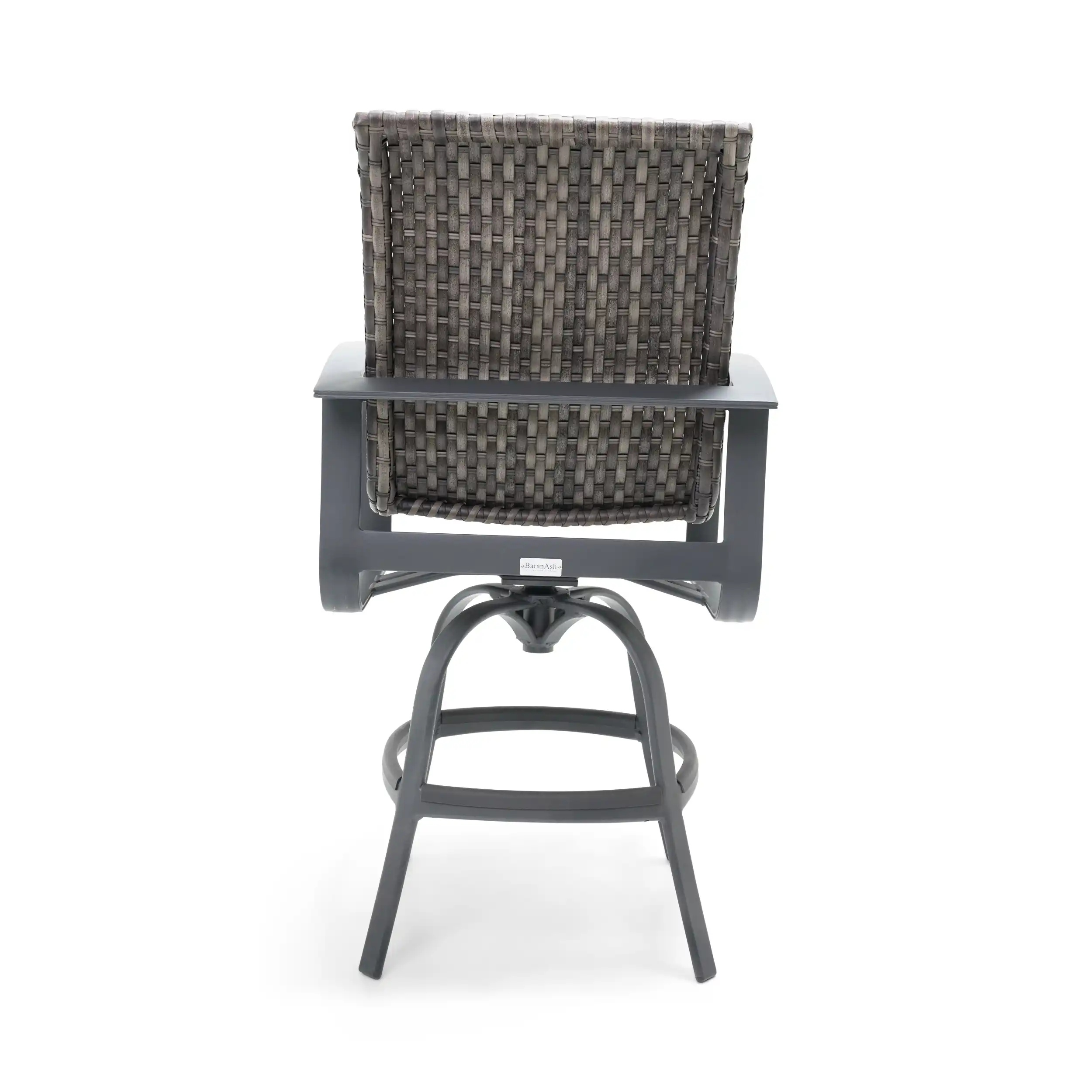 Wakefield Woven Swivel Barstool - Image 5