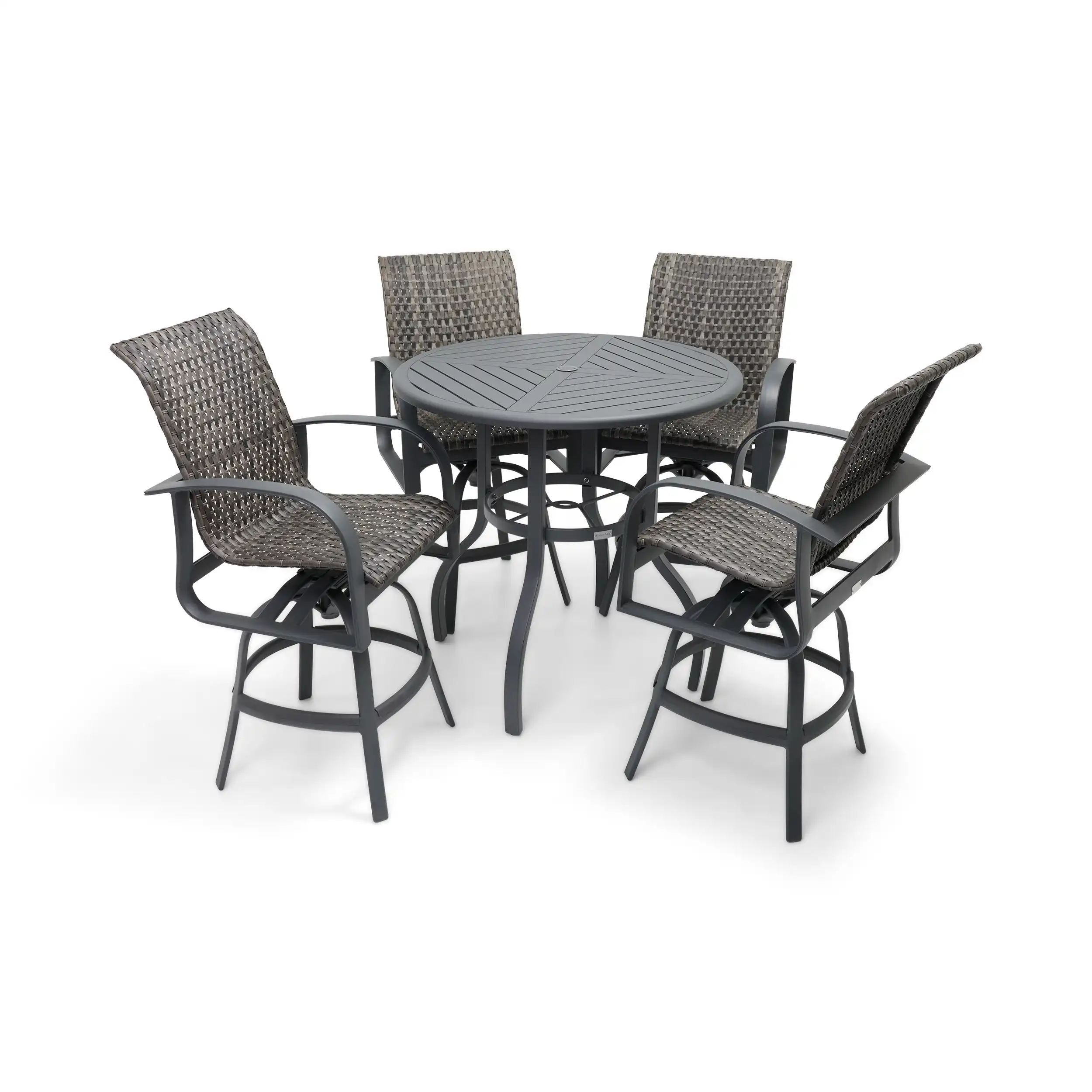 Wakefield 5 Piece Woven Bar Height Group - Image 2