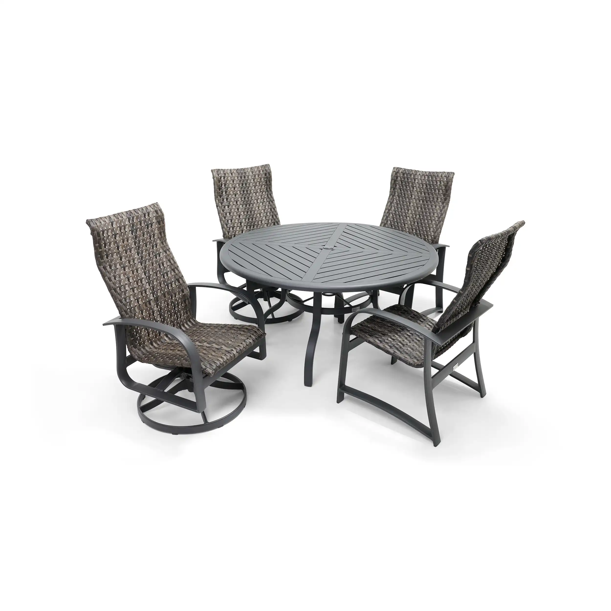 Wakefield 5 Piece Woven Dining Group - Image 4
