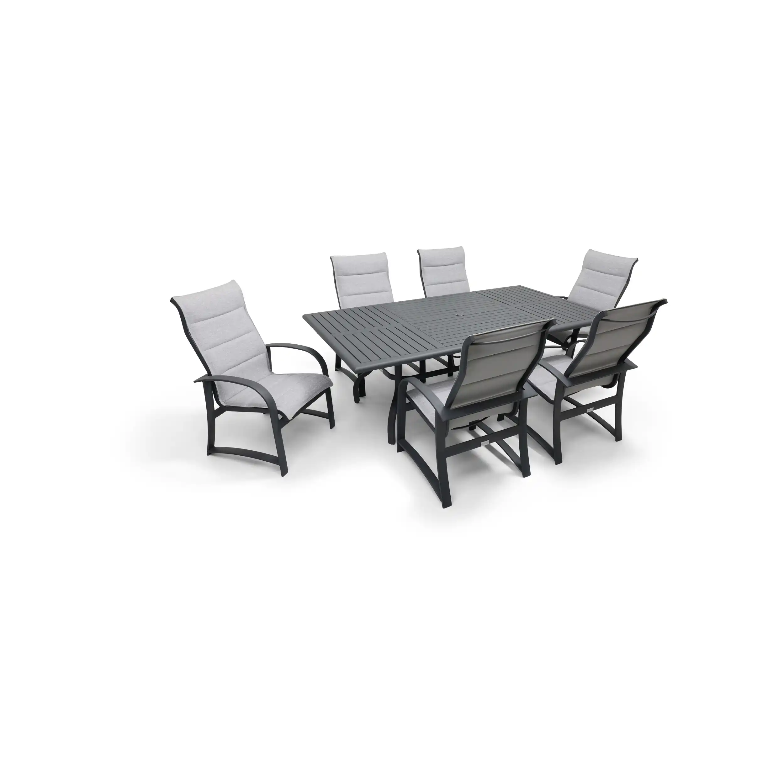 Wakefield 7 Piece Padded Sling Dining Group - Image 3