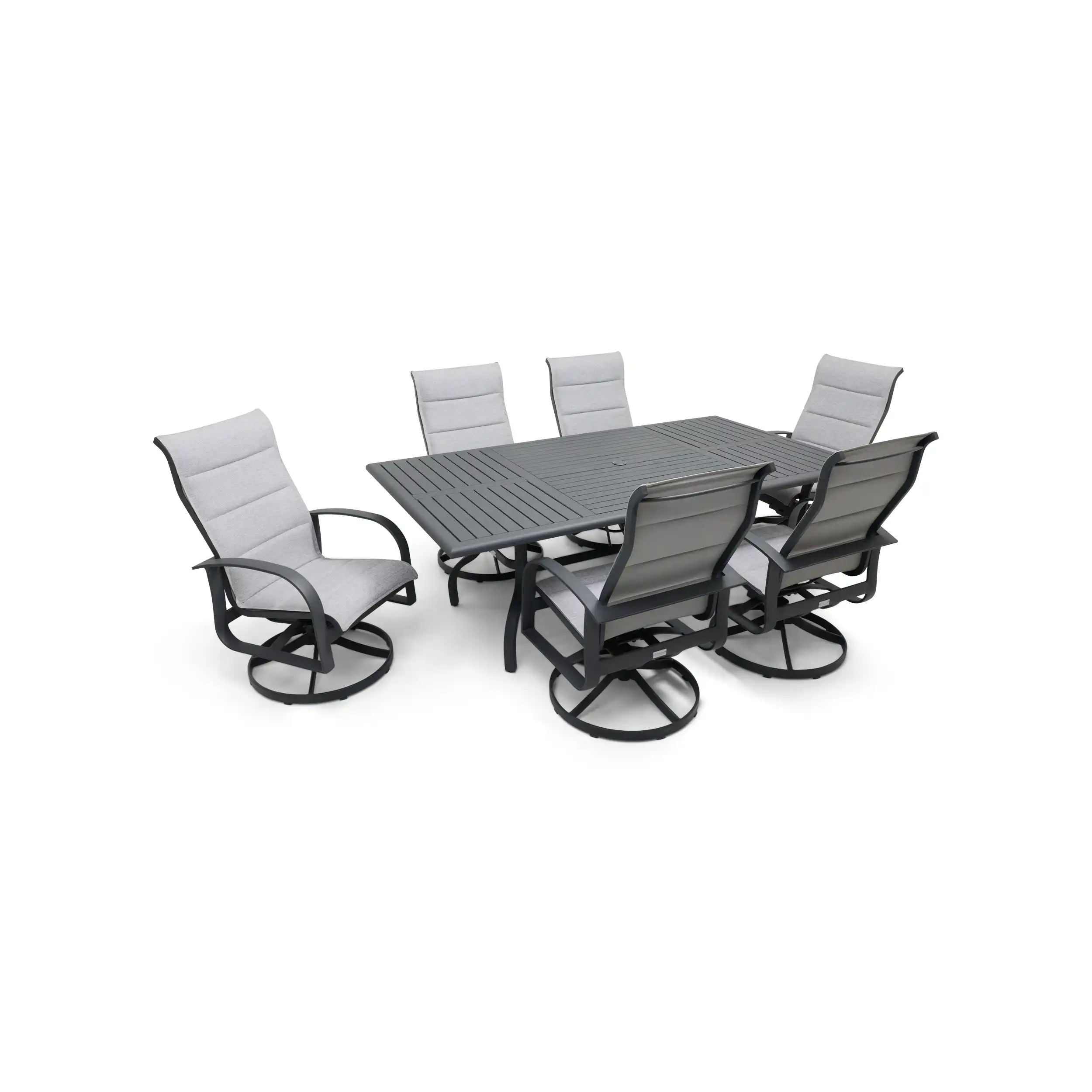 Wakefield 7 Piece Padded Sling Dining Group - Image 7