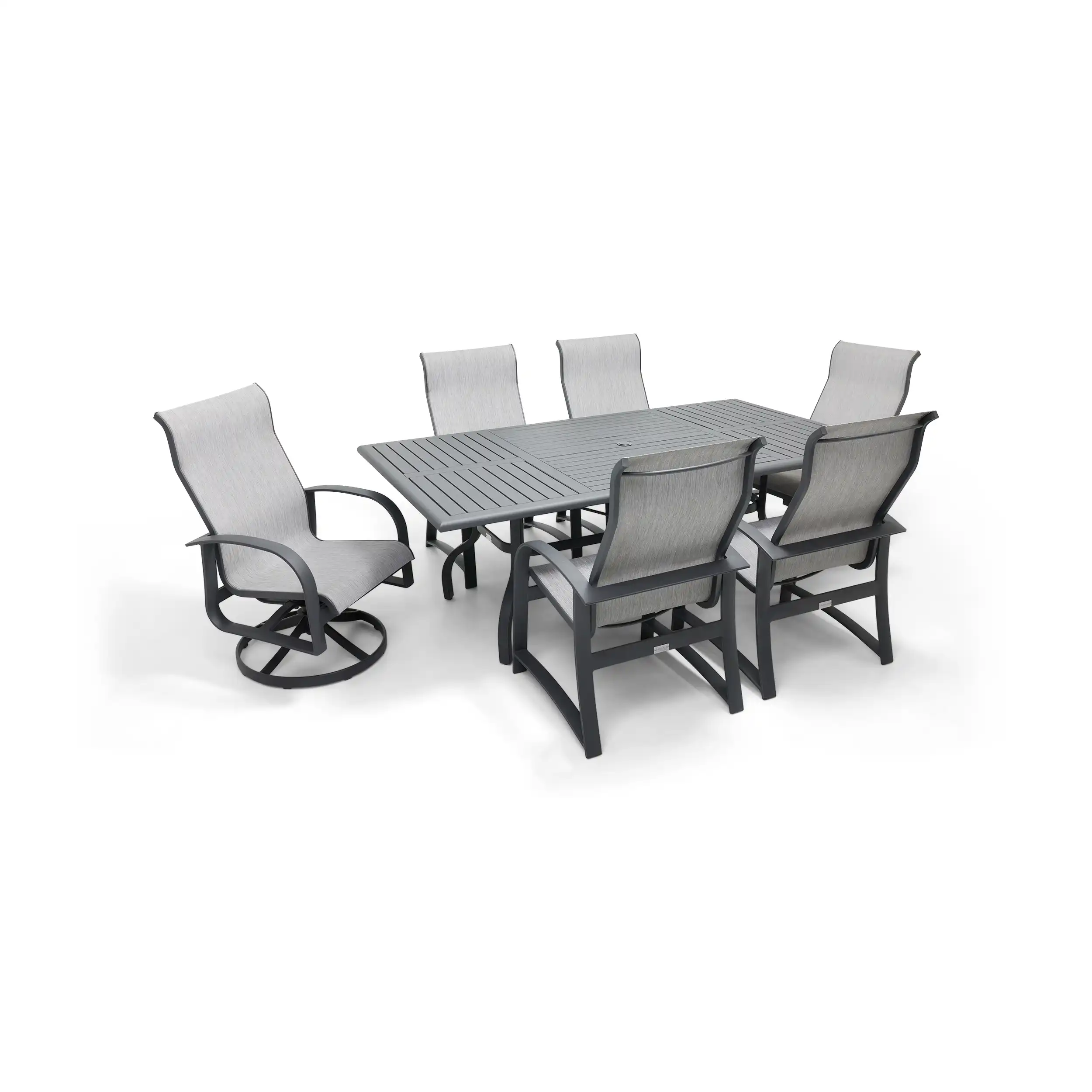 Wakefield 7 Piece Sling Dining Group - Image 4