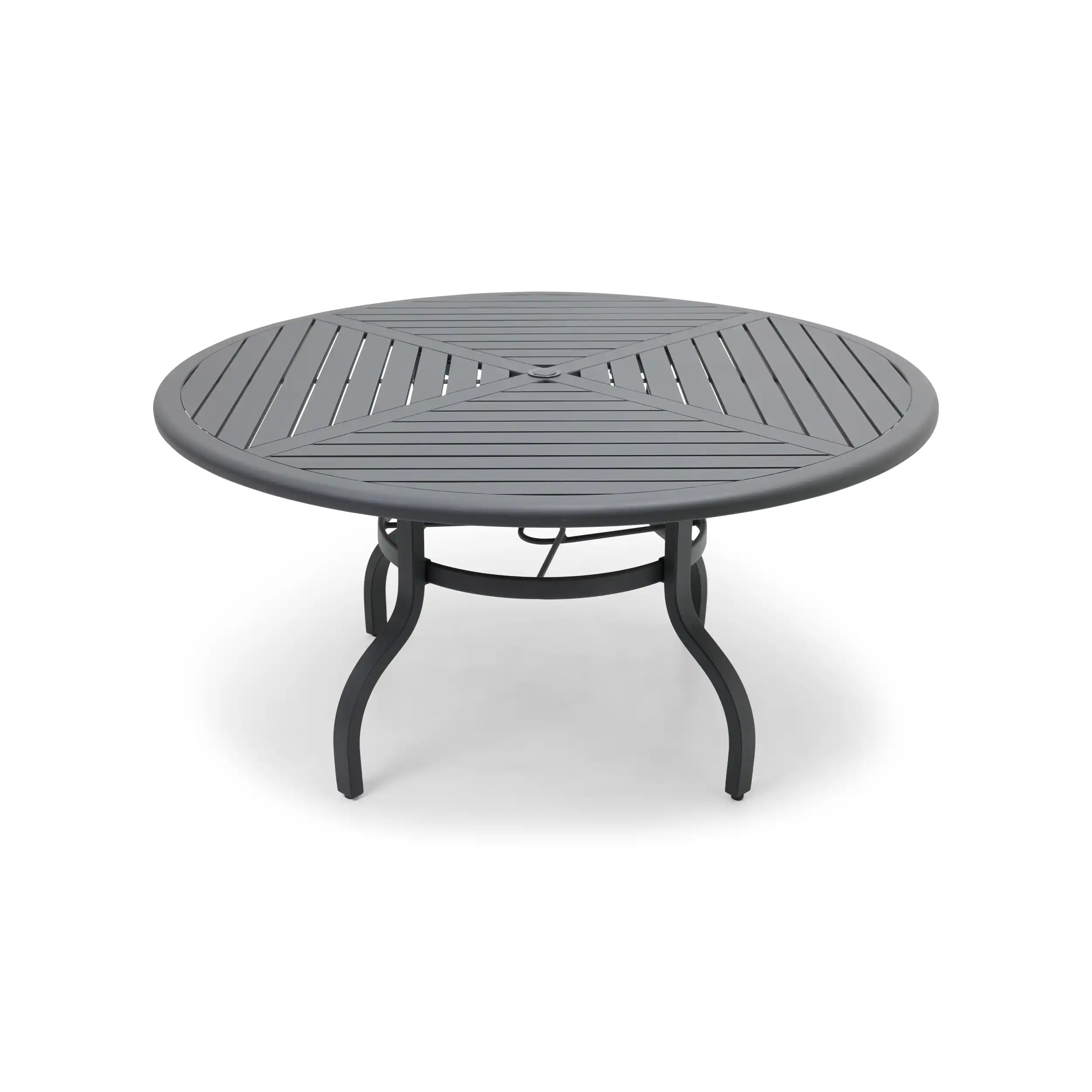 Coastline 7 Piece Graphite Round Dining Group - Image 14