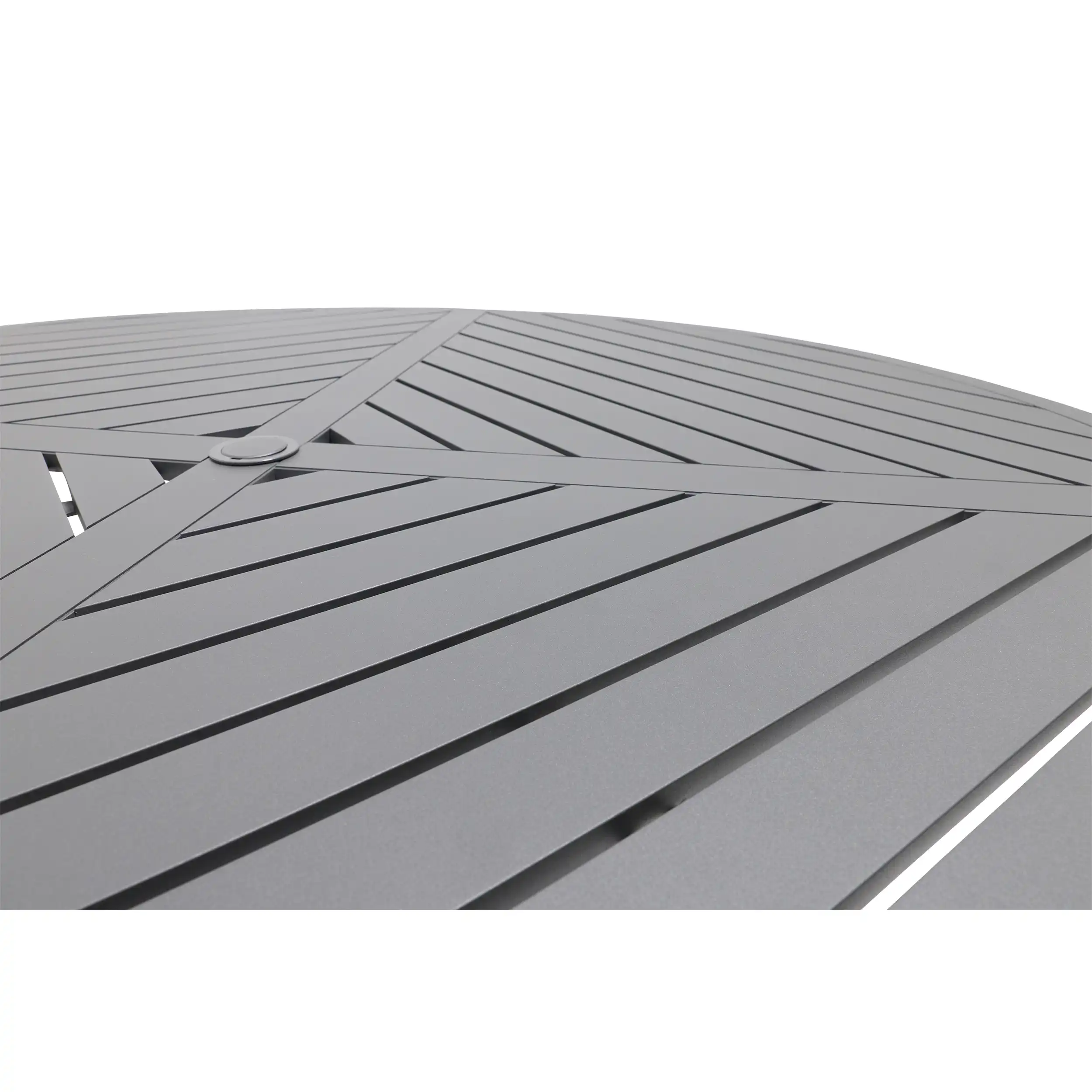Coastline 7 Piece Graphite Round Dining Group - Image 17