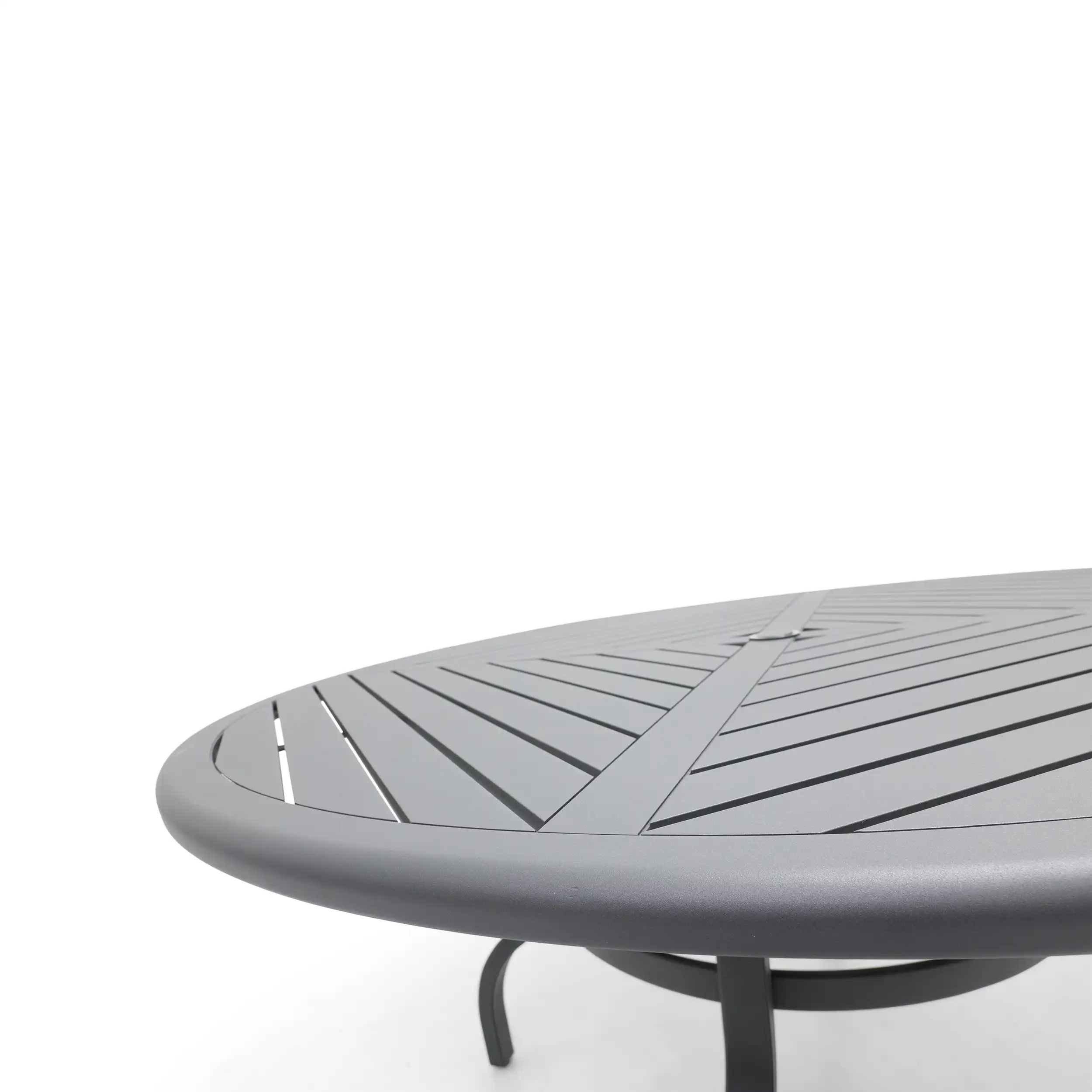 Coastline 7 Piece Graphite Round Dining Group - Image 18
