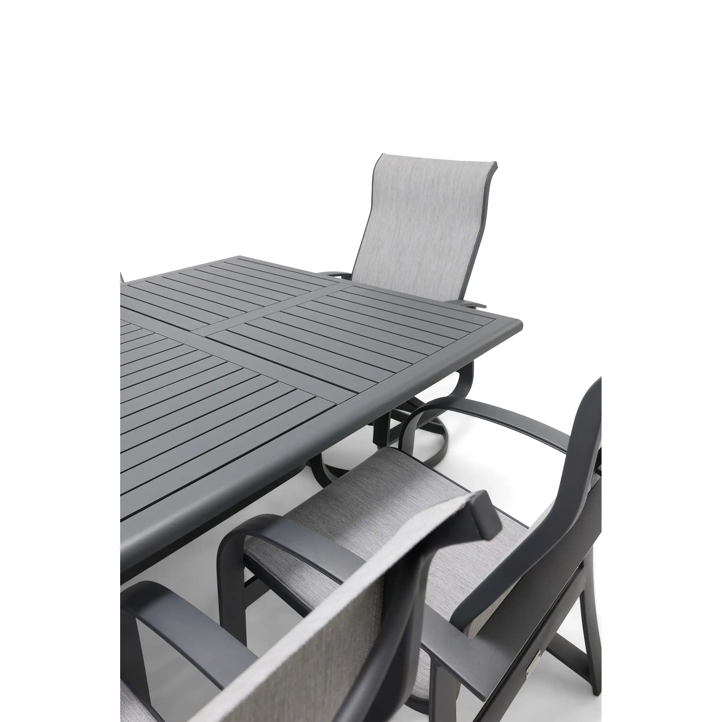 Wakefield 9 Piece Sling Dining Group W/ 44"x112" Rect. Table - Image 11
