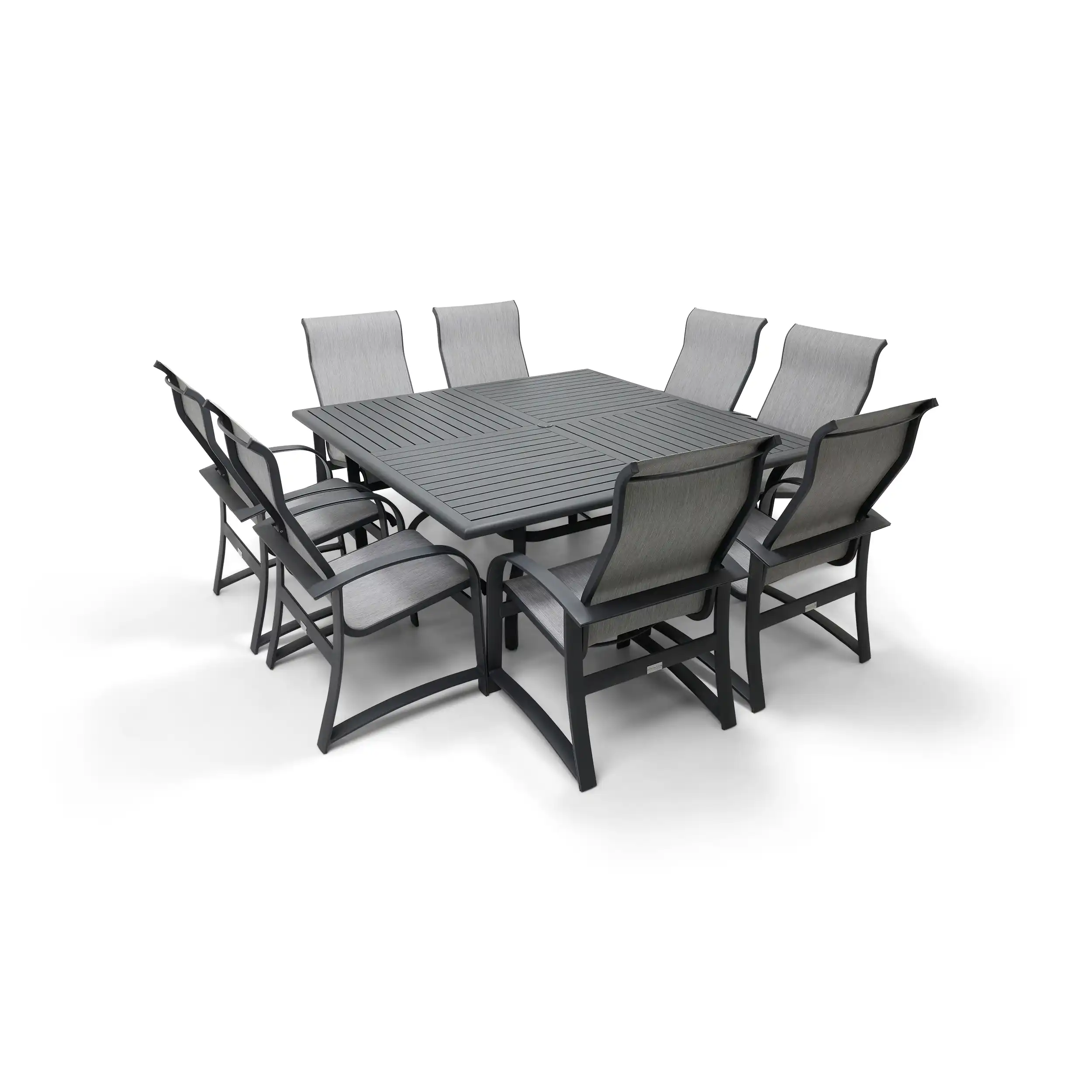 Wakefield 9 Piece Sling Square Dining Group - Image 2