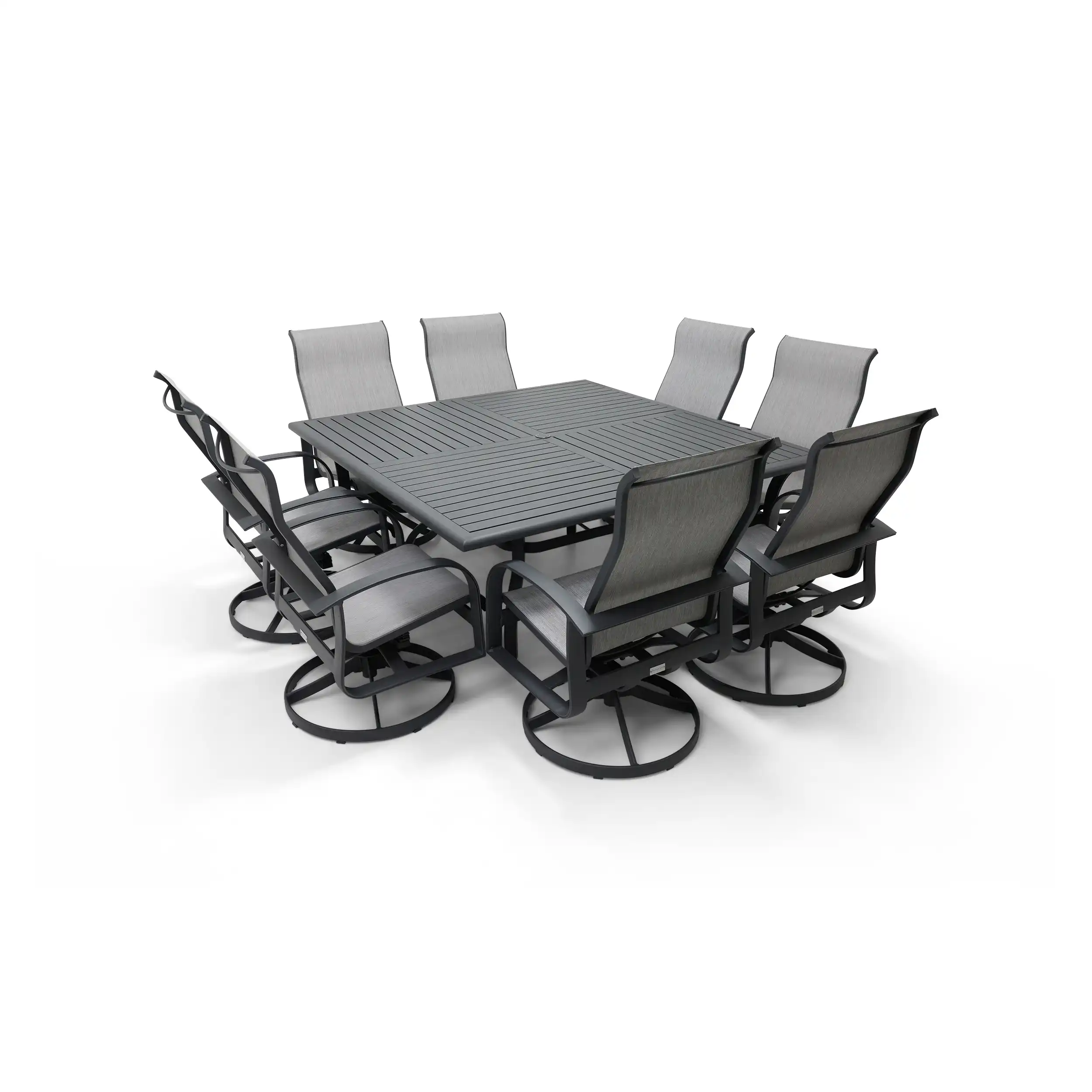 Wakefield 9 Piece Sling Square Dining Group - Image 6