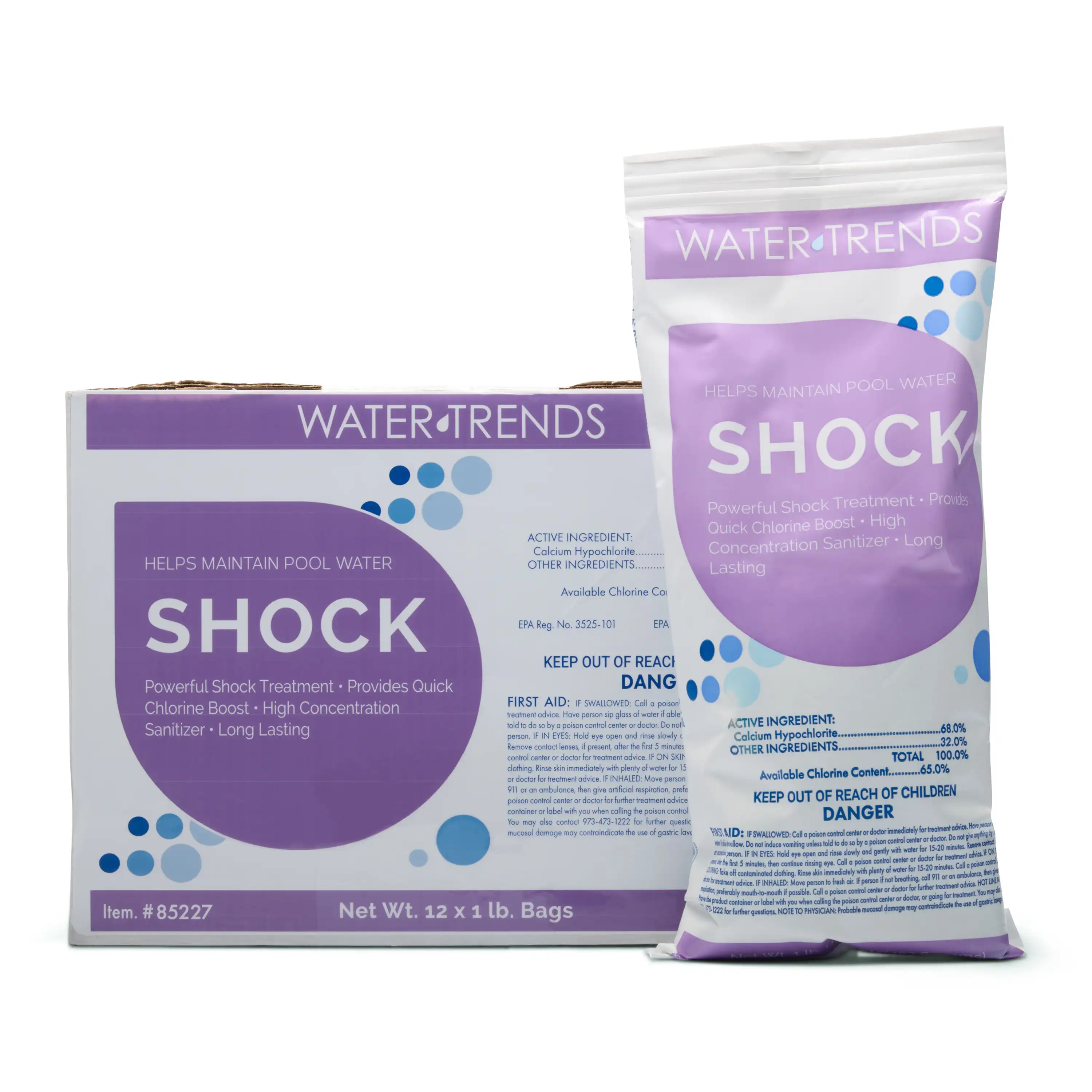 WATER TRENDS 68% Shock (12 Pack)
