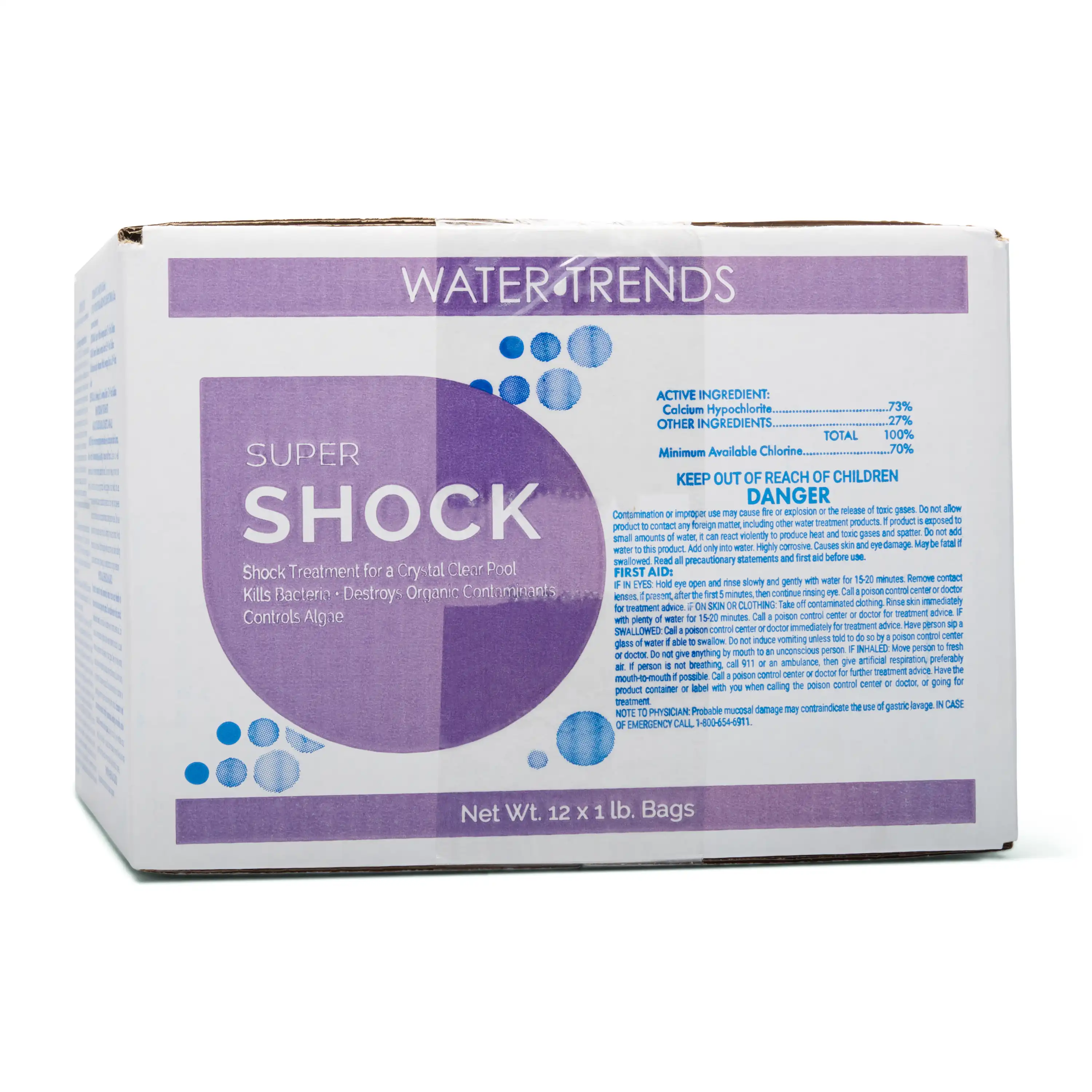 WATER TRENDS 73% Super Shock (12 Pack) - Image 2