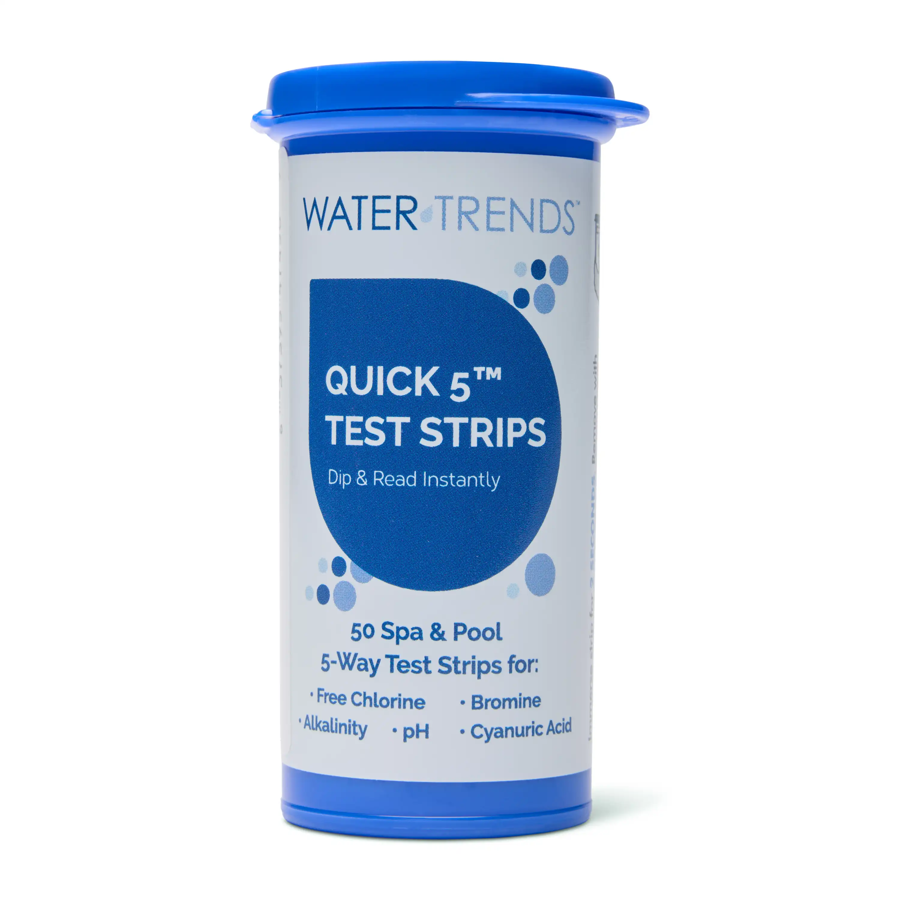WATER TRENDS Quick 5-in-1 Test Strips (50 Pack)