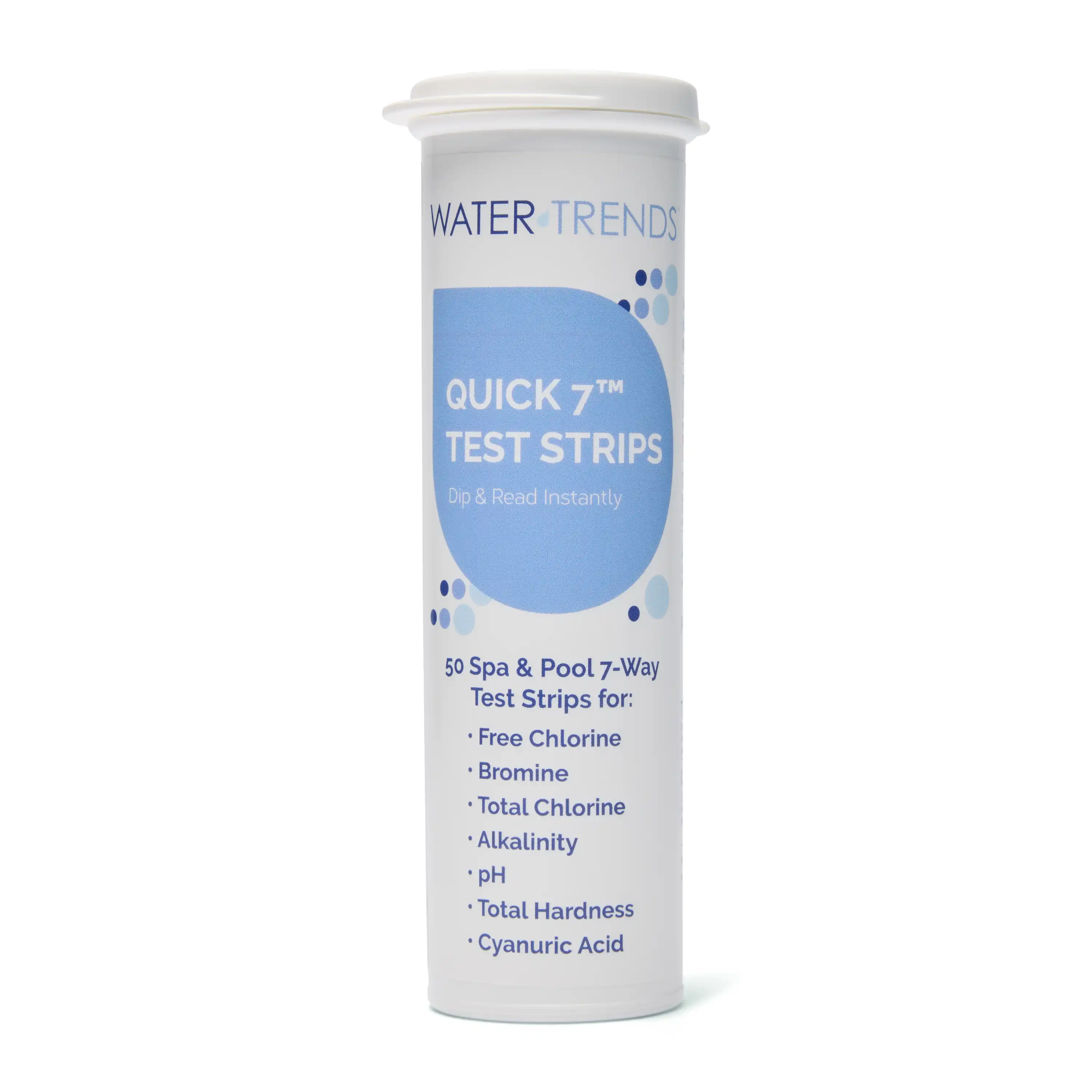 WATER TRENDS Quick 7-in-1 Test Strips (50 Pack)