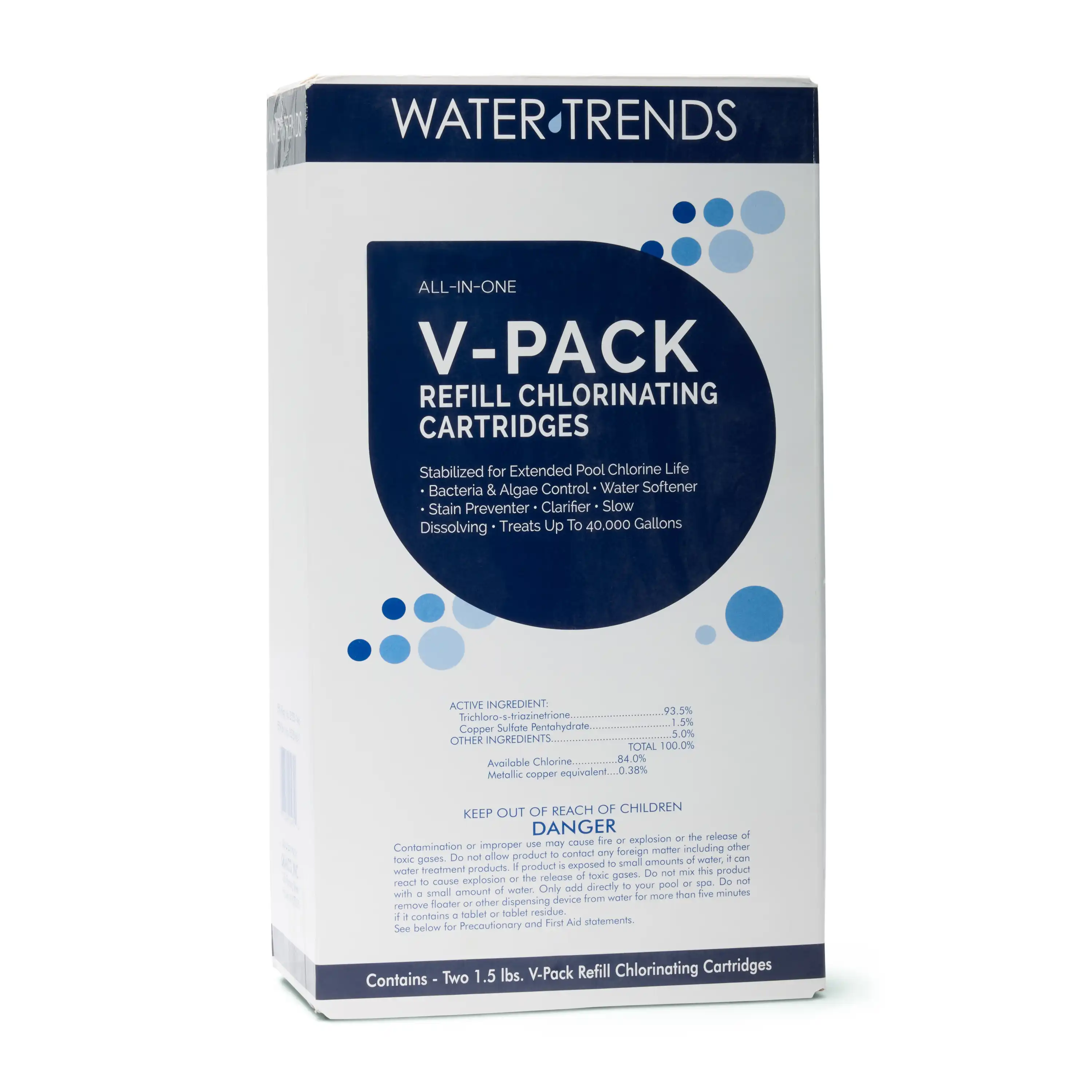 WATER TRENDS V-PACK 6-in-1 Power Tabs (2 Pack)