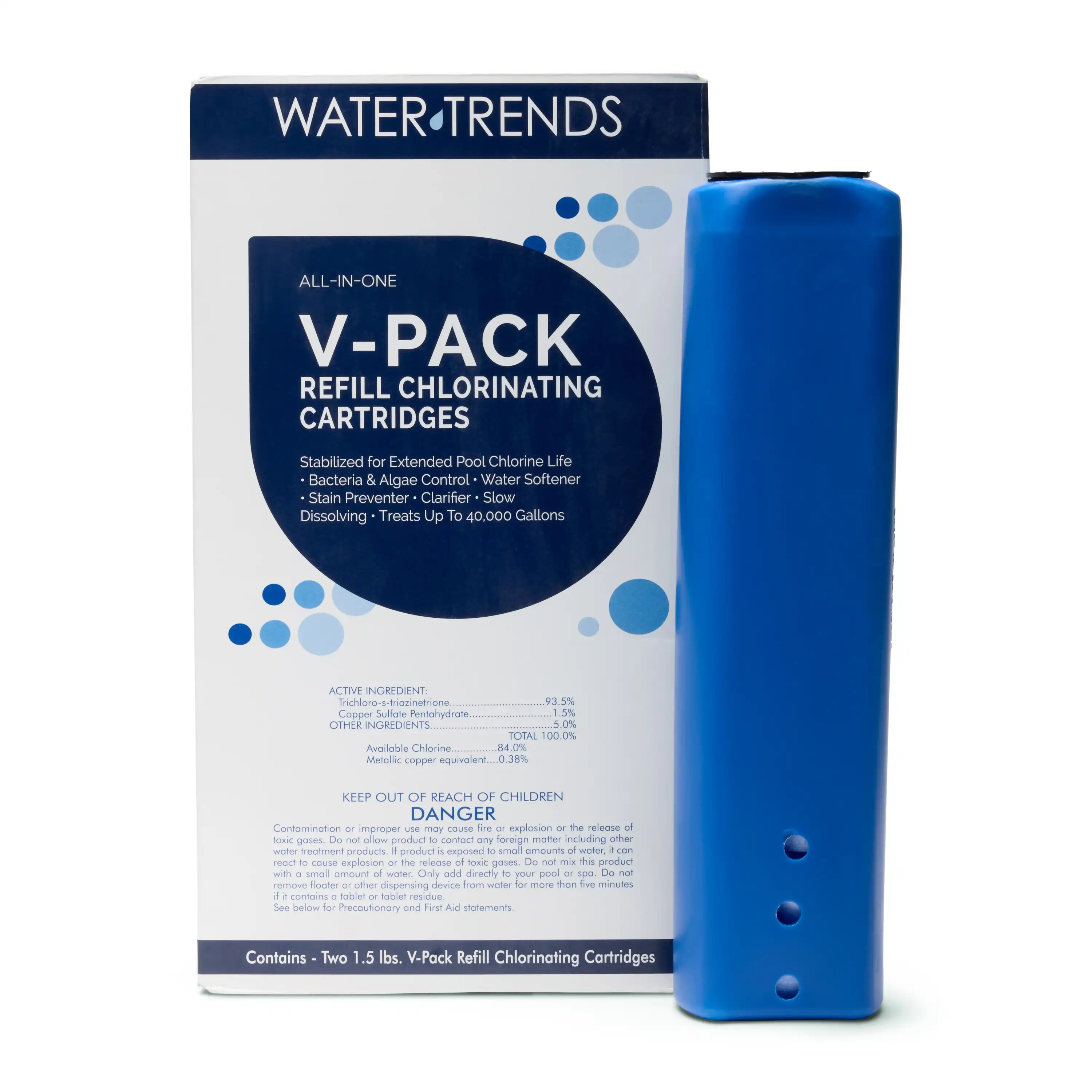 WATER TRENDS V-PACK 6-in-1 Power Tabs (2 Pack) - Image 2