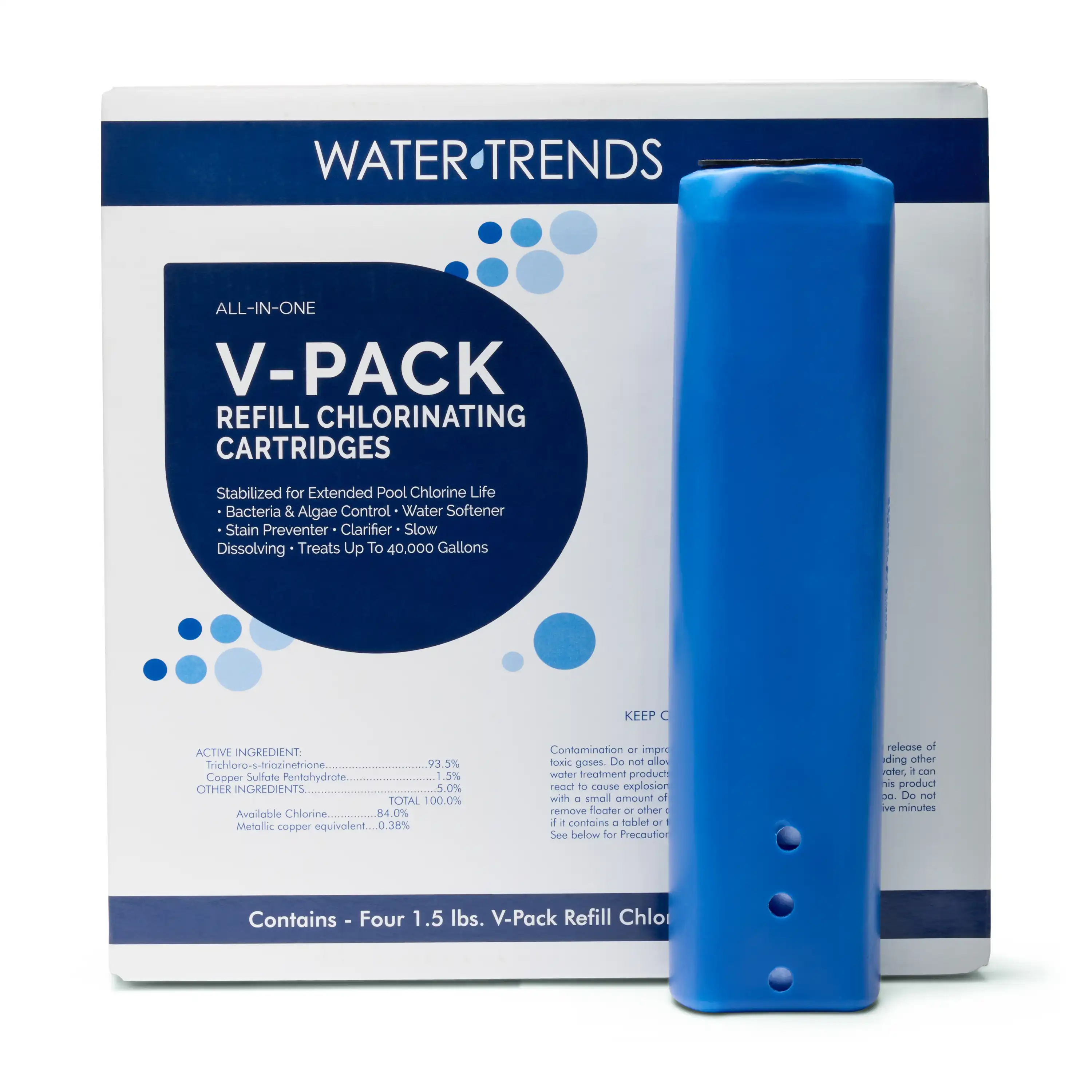 WATER TRENDS V-PACK 6-in-1 Power Tabs (4 Pack) - Image 2