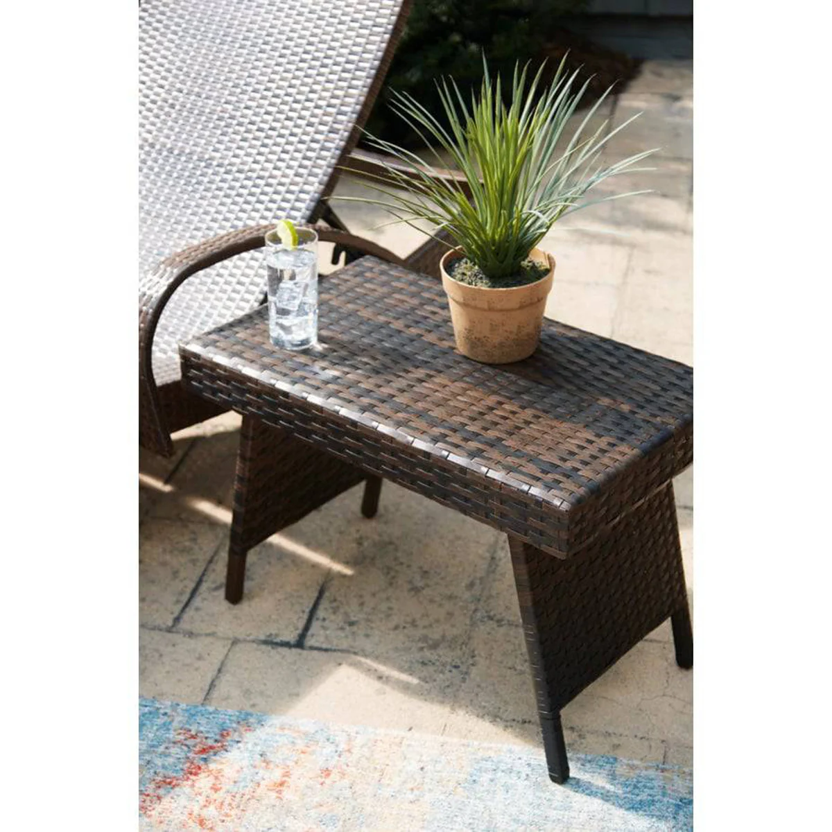 Waveland 2 Piece Woven Chaise Lounges - Image 17