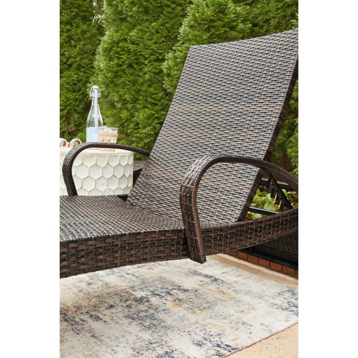 Waveland 2 Piece Woven Chaise Lounges - Image 9
