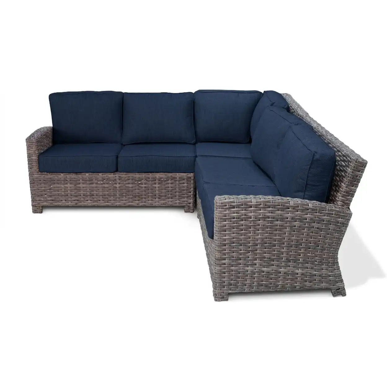 Woodridge 3 Piece Sectional Group - Spectrum Indigo - Image 3