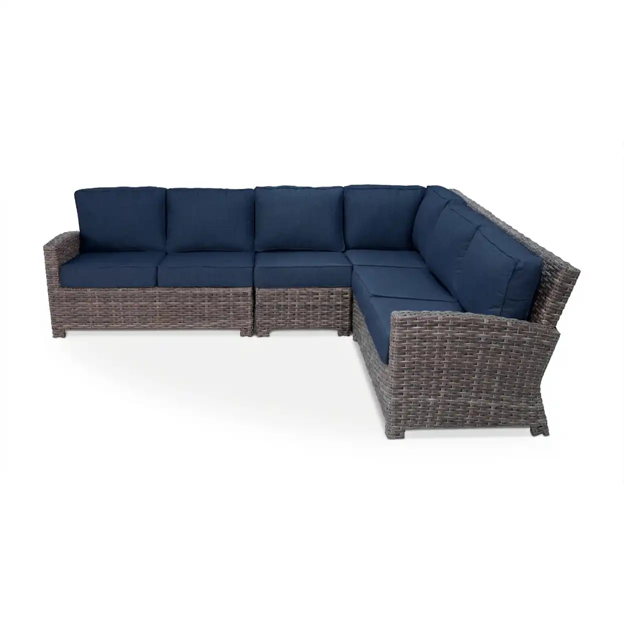 Woodridge 4 Piece Sectional Group - Spectrum Indigo - Image 3