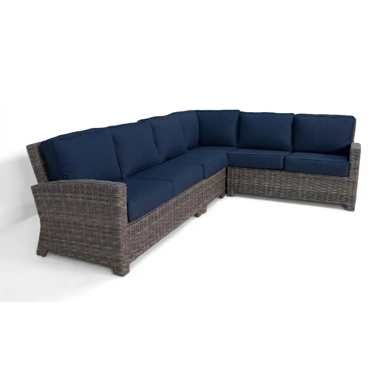 Woodridge 4 Piece Sectional Group - Spectrum Indigo - Image 4