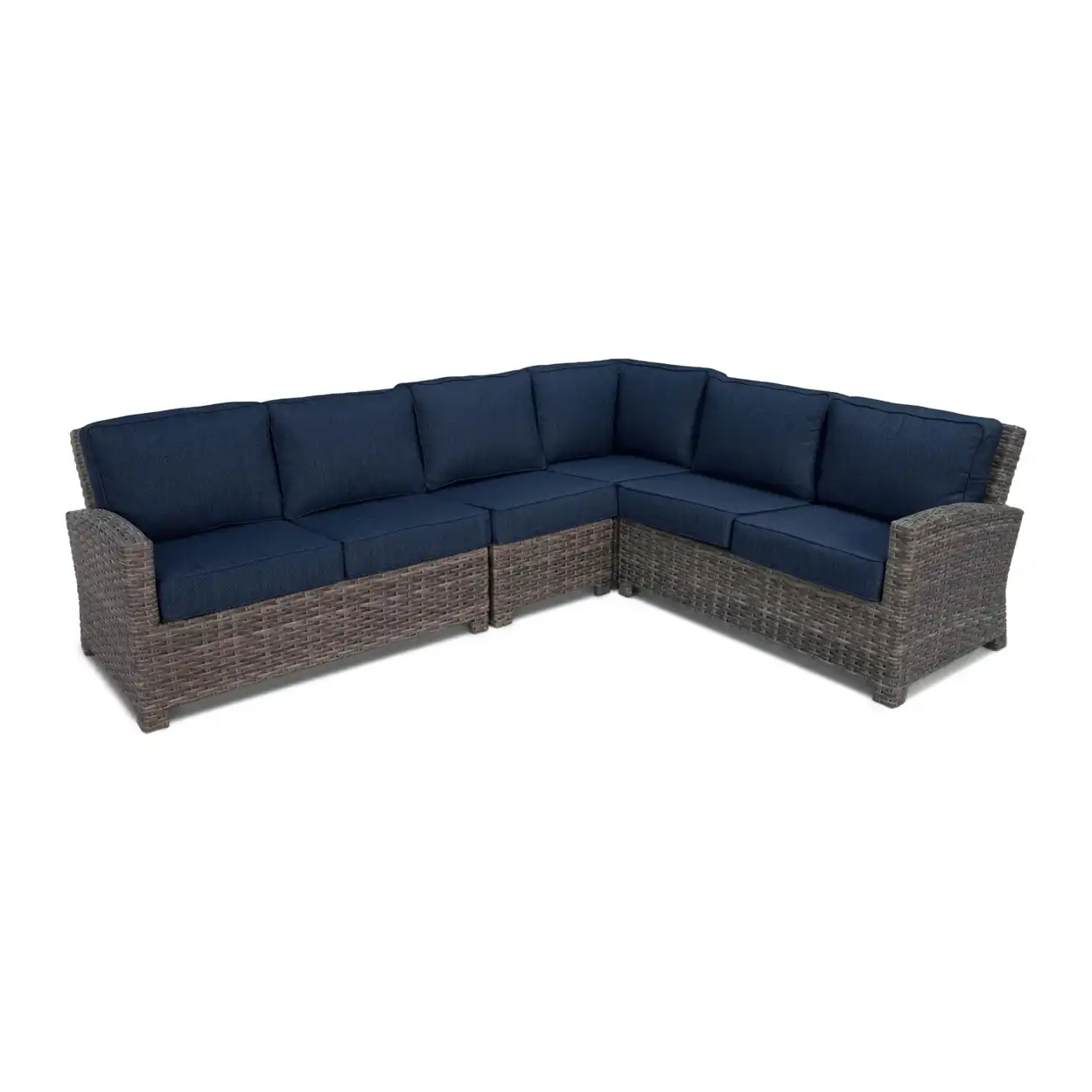 Woodridge 7 Piece Sectional Firepit Group - Spectrum Indigo - Image 10