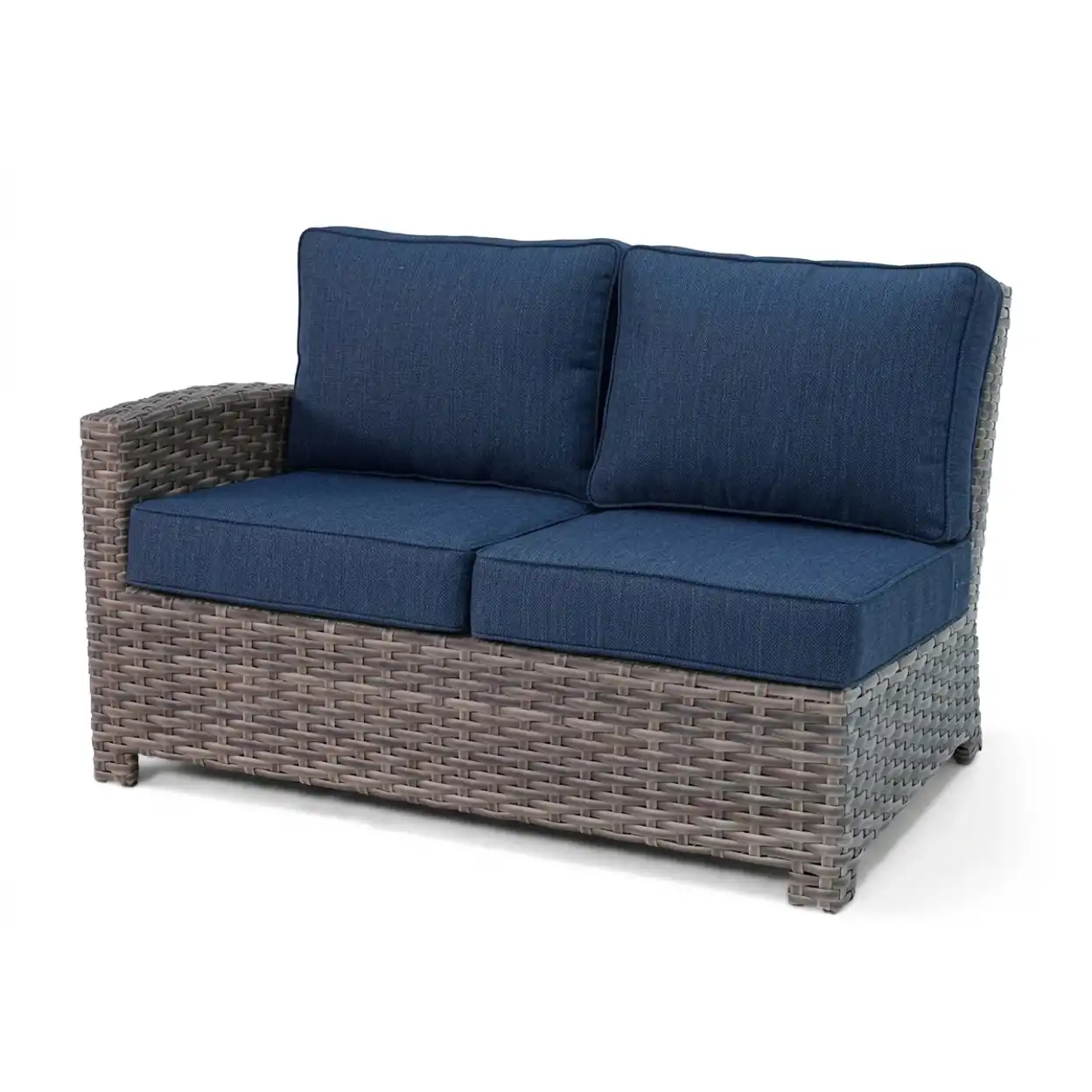 Woodridge 7 Piece Sectional Firepit Group - Spectrum Indigo - Image 19