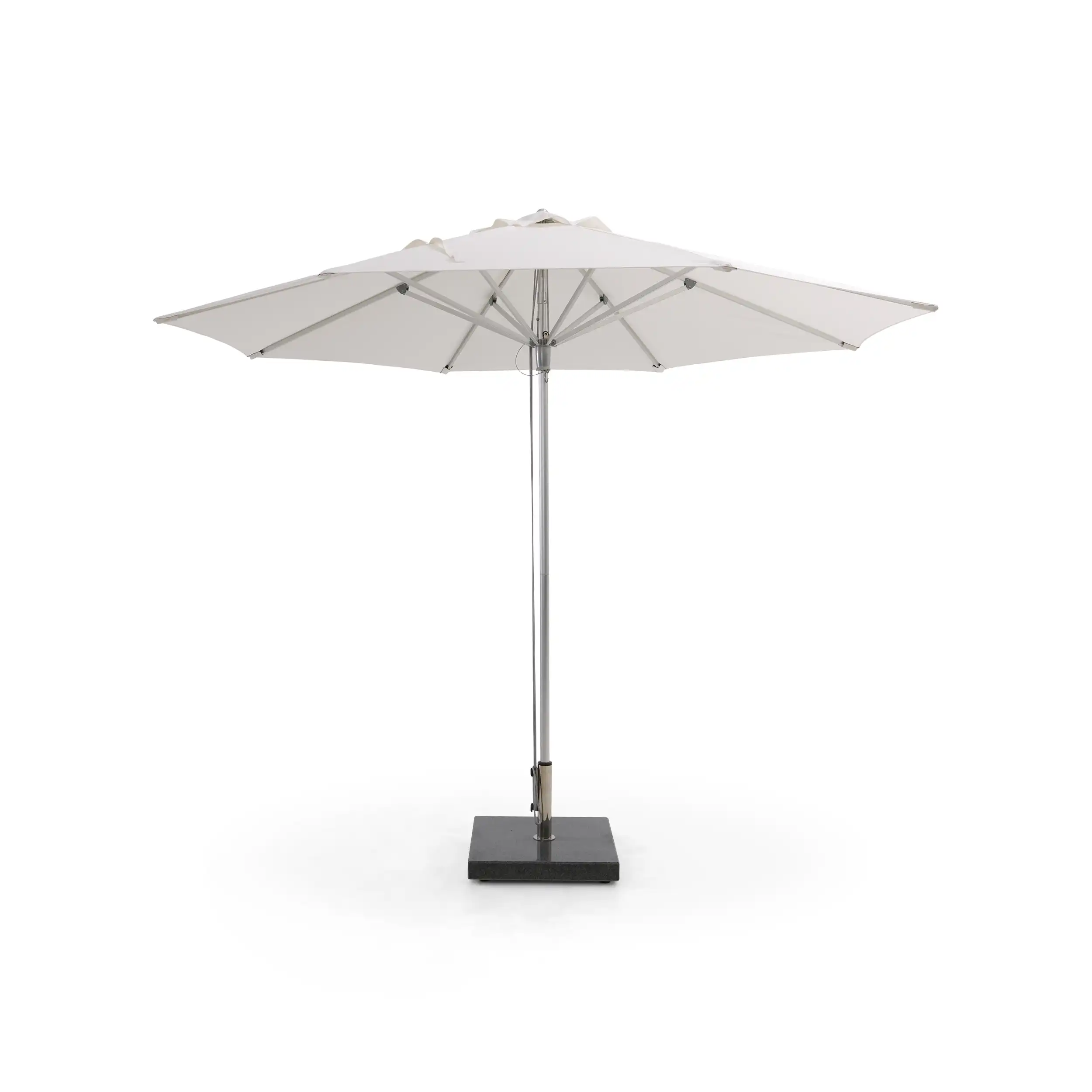 10' Commercial Octagonal Valencia Market Umbrella - Natural - Image 2