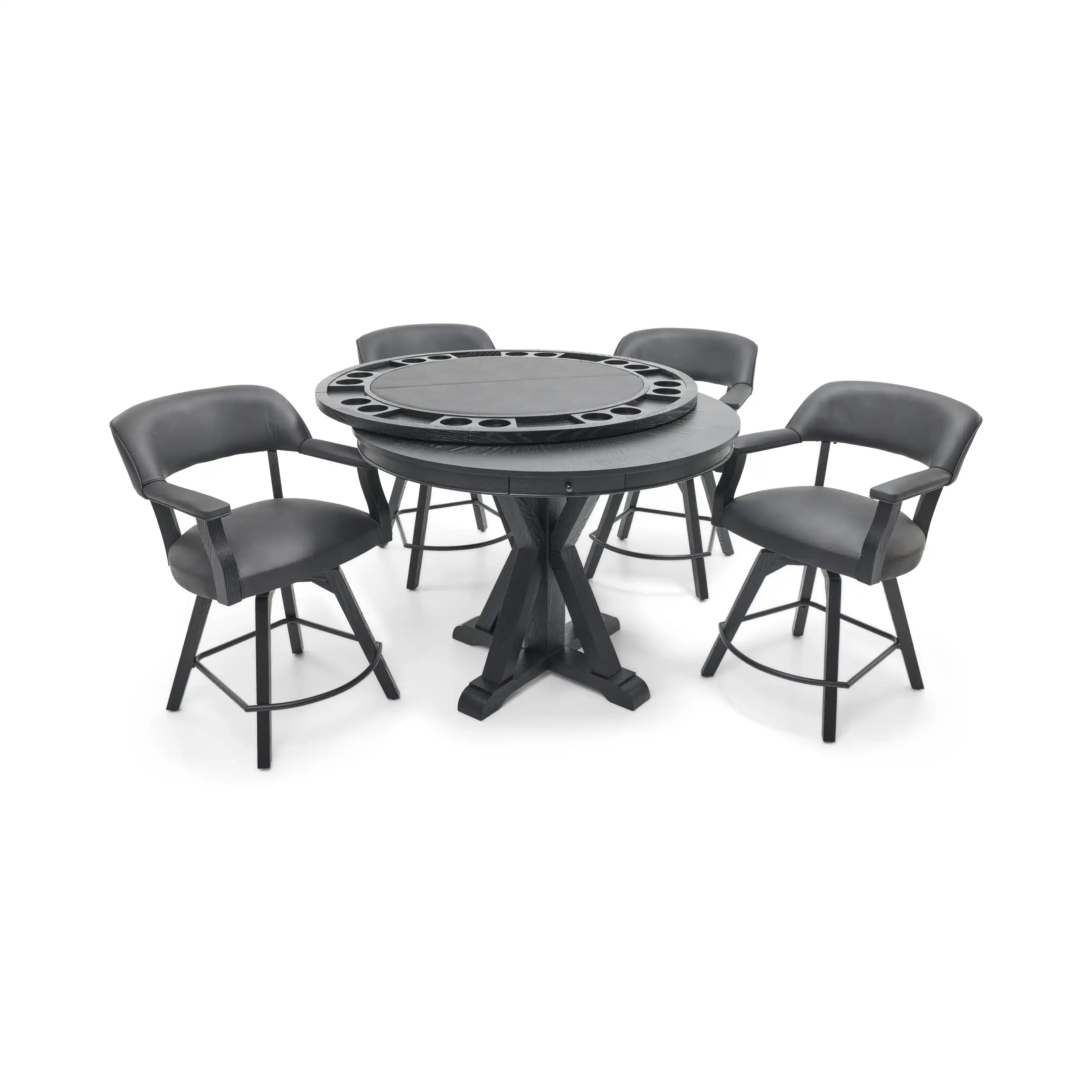 Rowan 5 Piece Counter Height Flip Top Game Set - Image 3