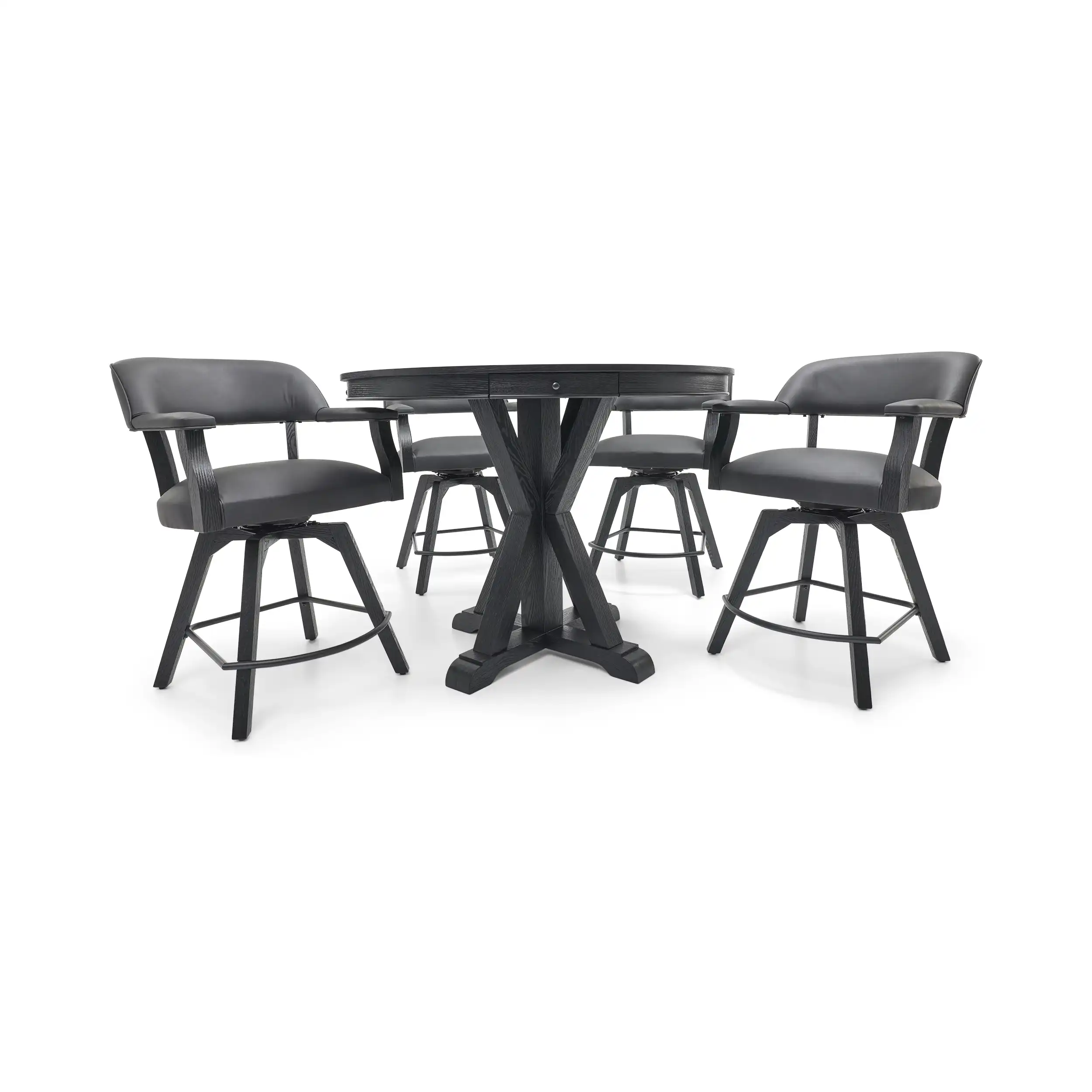 Rowan 5 Piece Counter Height Flip Top Game Set - Image 5