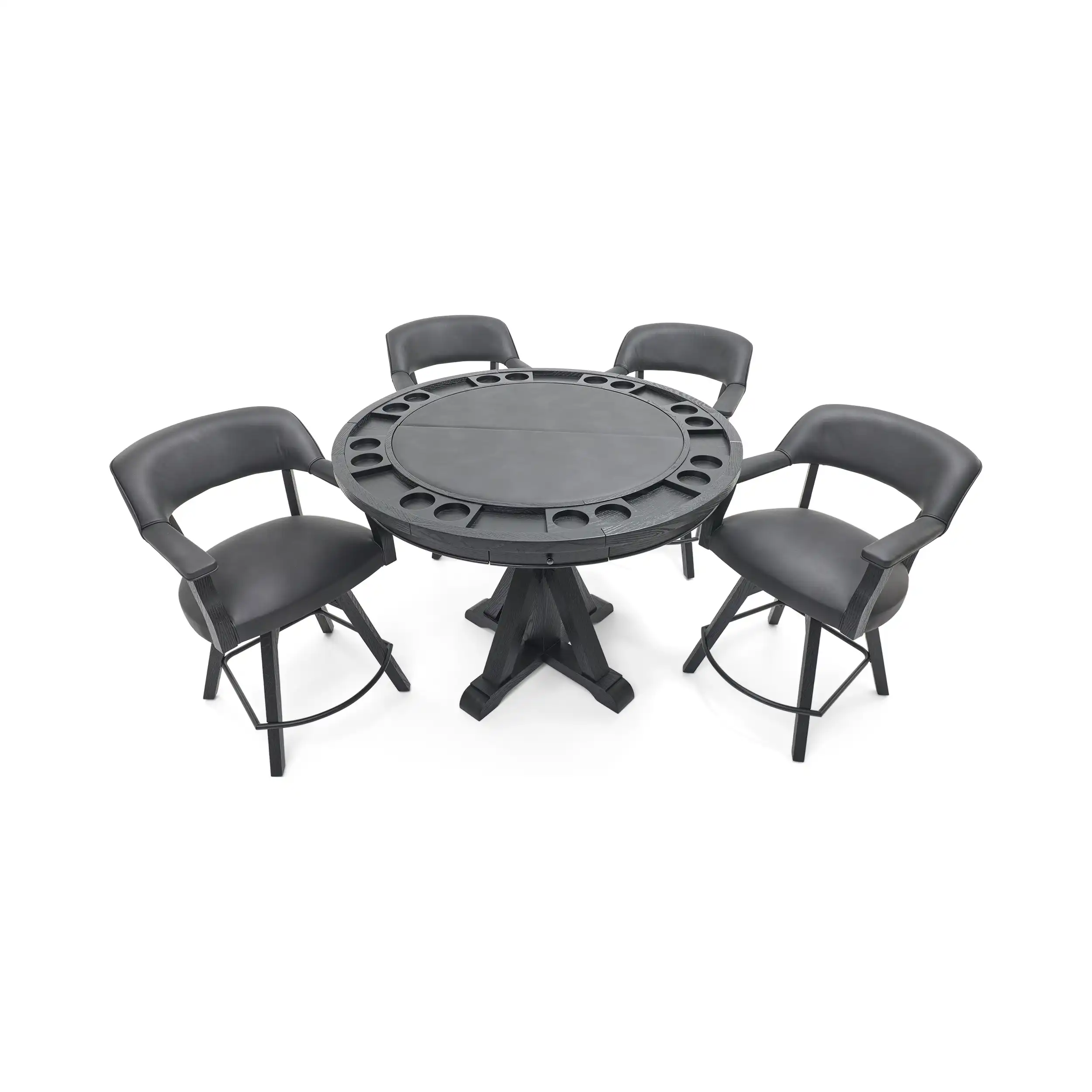Rowan 5 Piece Counter Height Flip Top Game Set - Image 6
